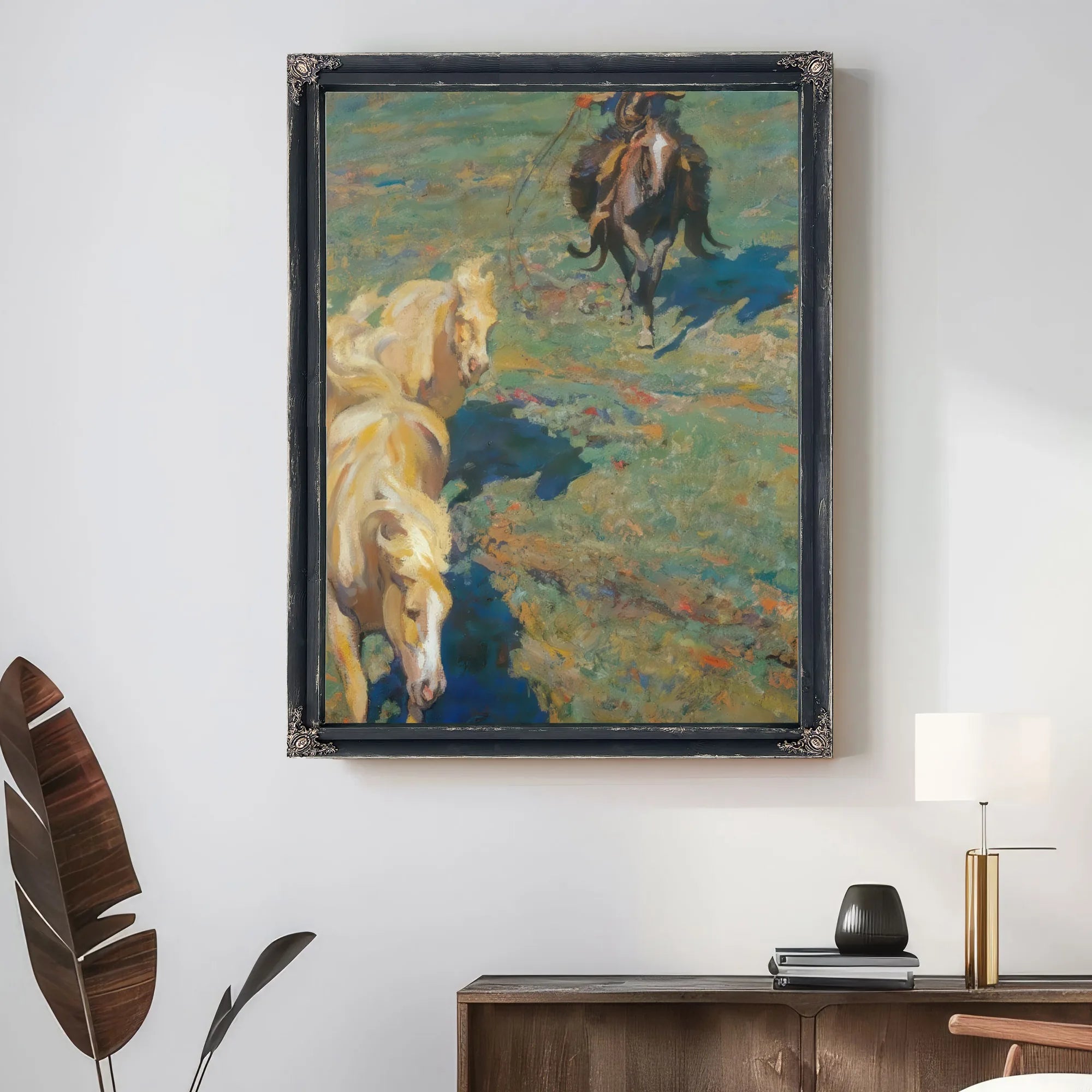 The Palomino Mare By Maynard Dixon Fine Art Print