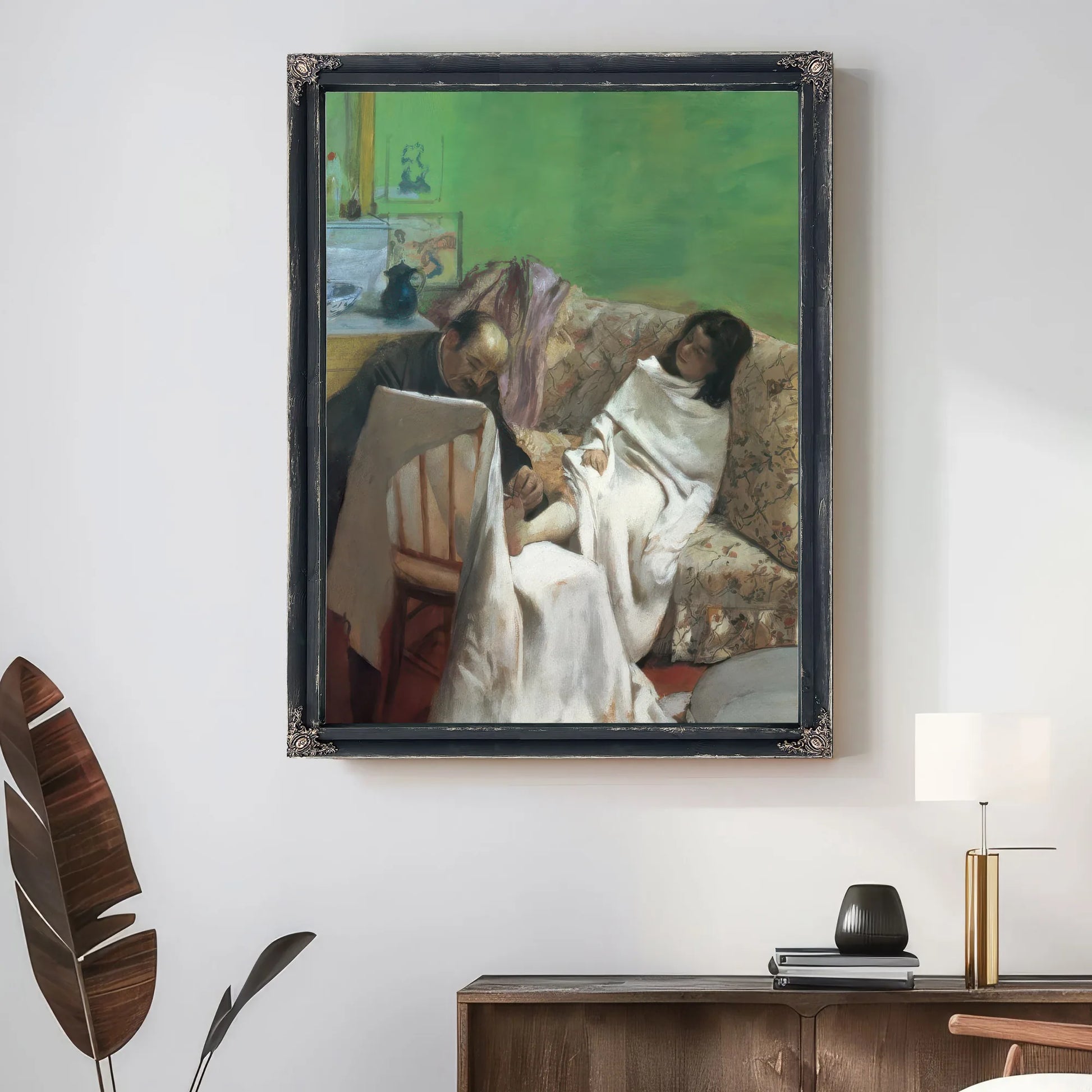 The Pedicure By Edgar Degas Fine Art Print