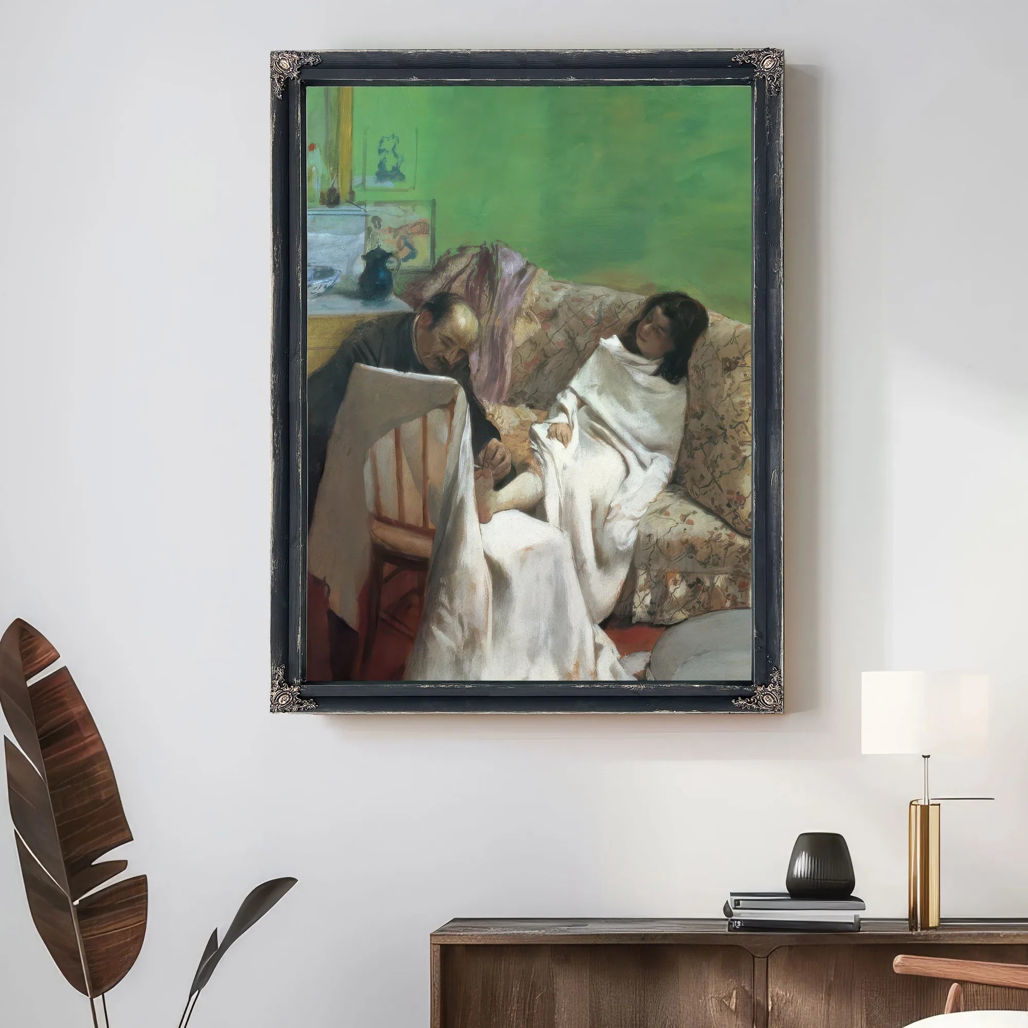 The Pedicure By Edgar Degas Fine Art Print