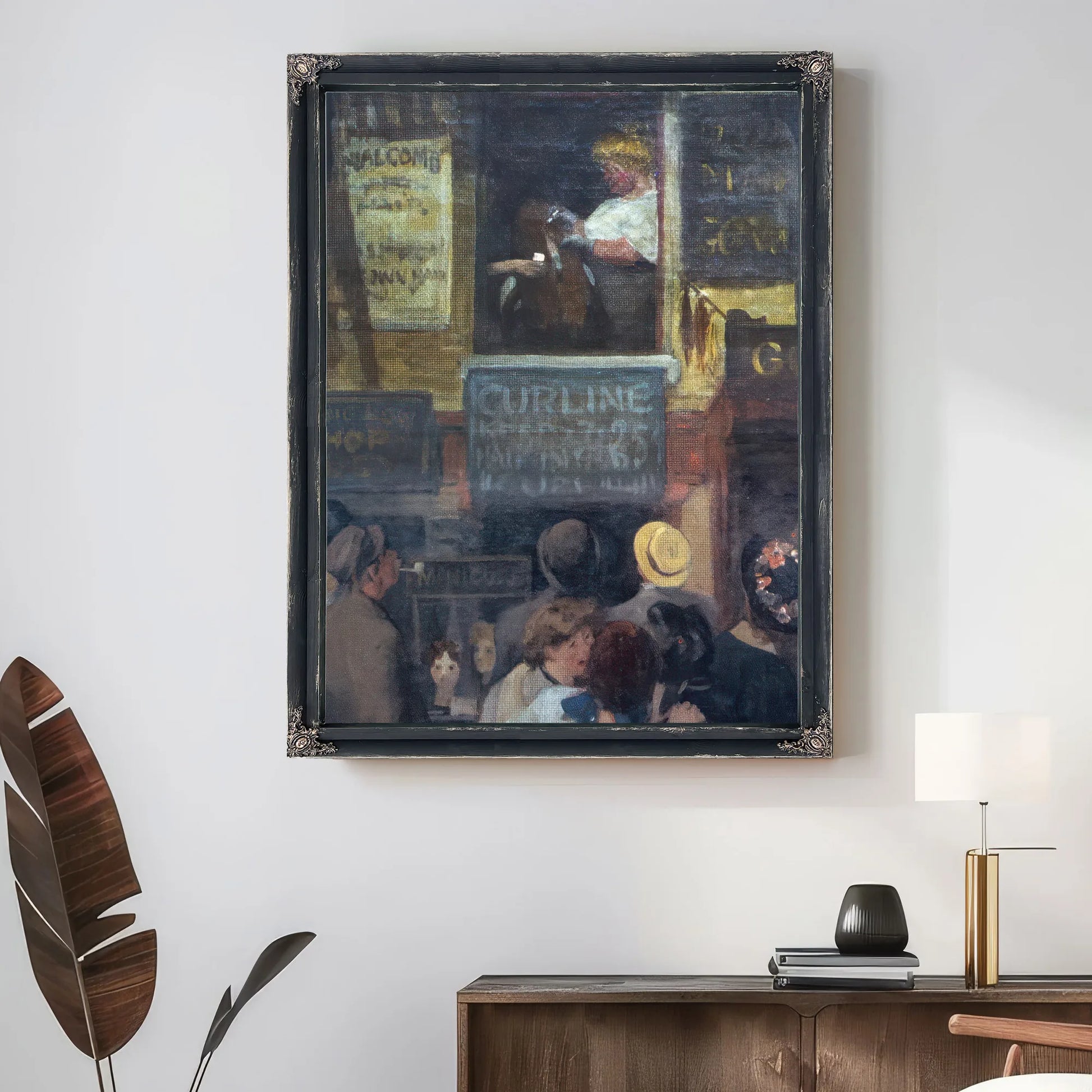 Hairdressers Window 1907 By John Sloan Fine Art Print