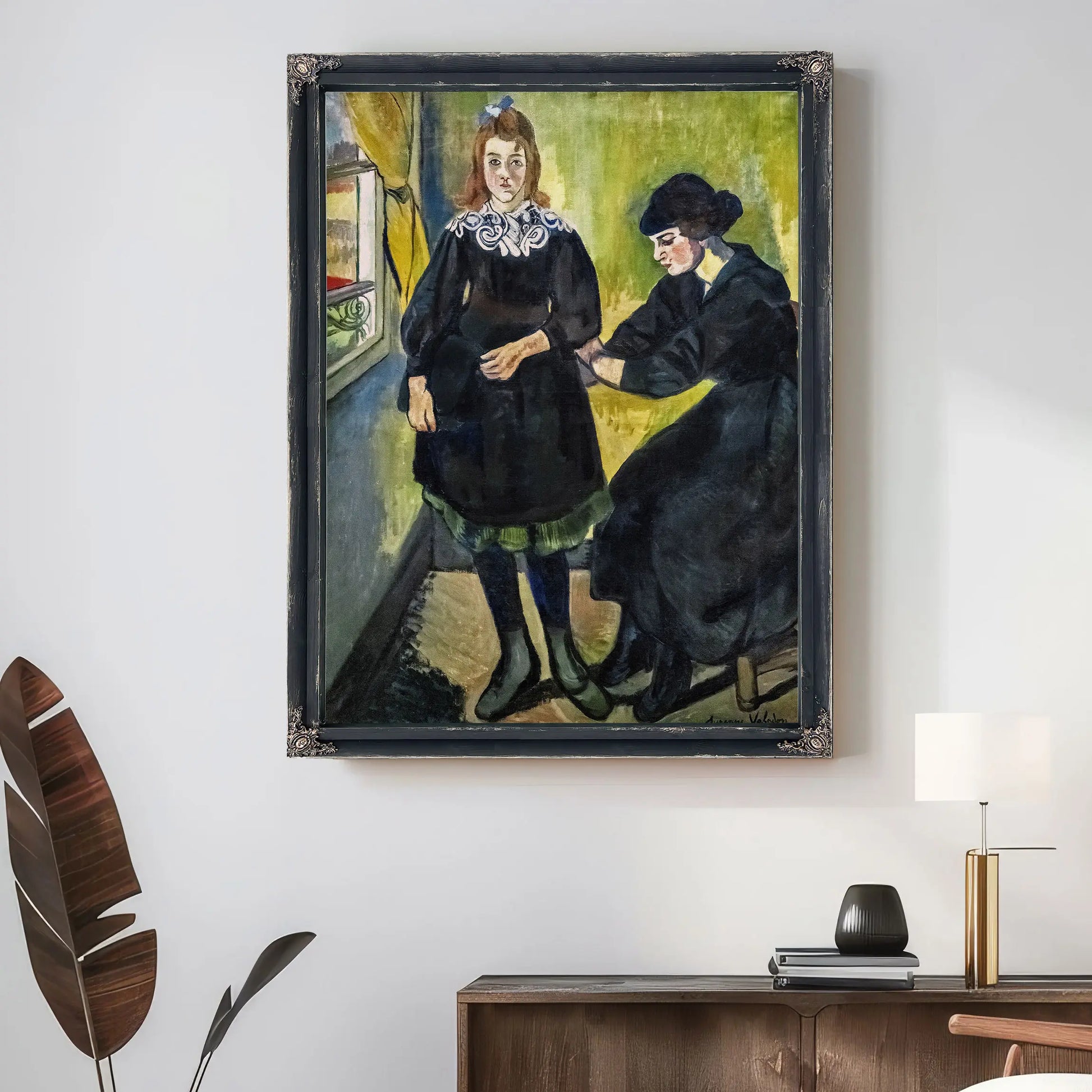 La Couturiere 1914 Centre Pompidou Paris by Suzanne Valadon