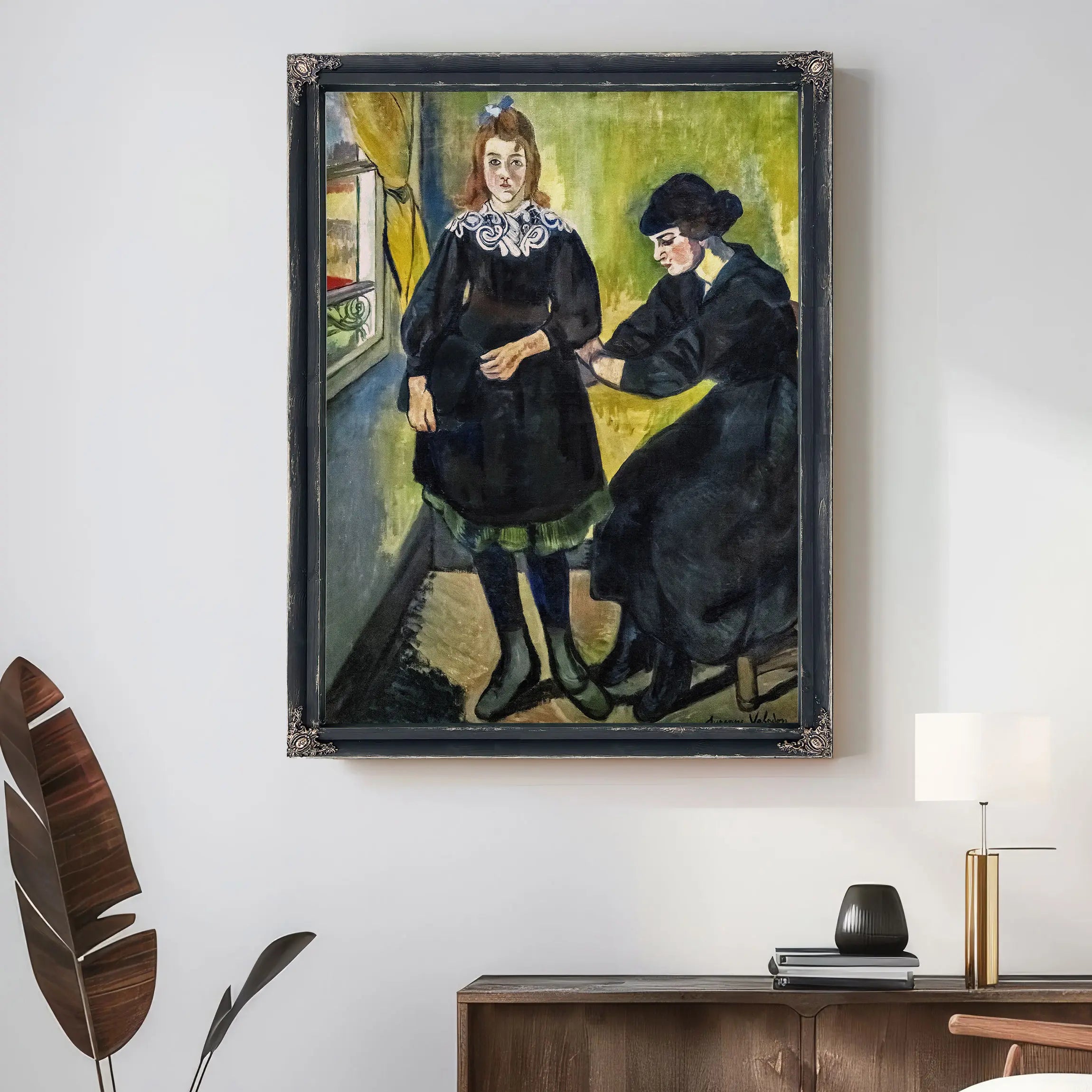La Couturiere 1914 Centre Pompidou Paris by Suzanne Valadon