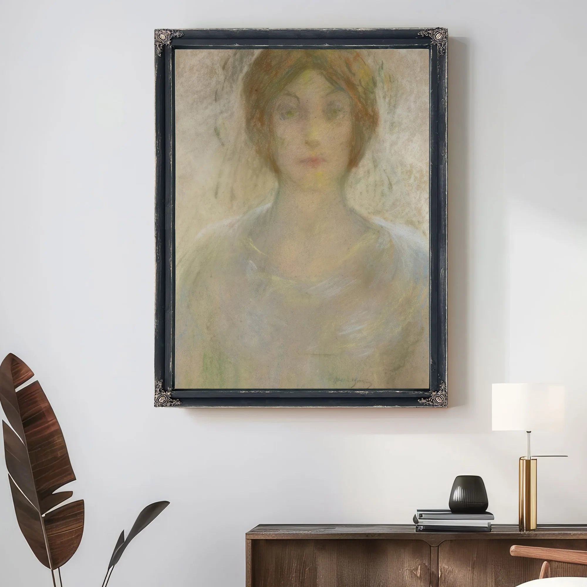 Fresque By Alice Pike Barney Fine Art Print