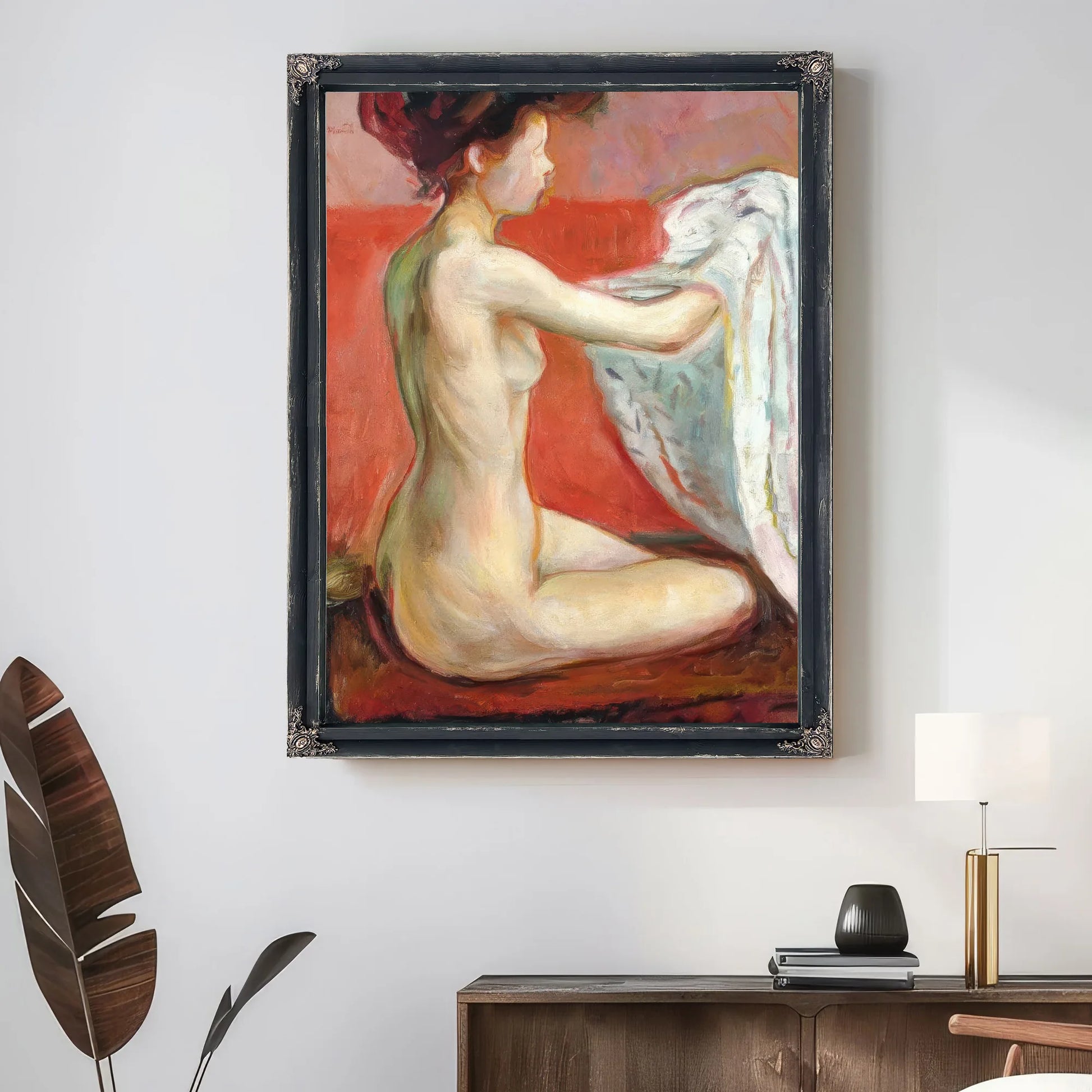 Paris Nude 1896 By Edvard Munch Fine Art Print