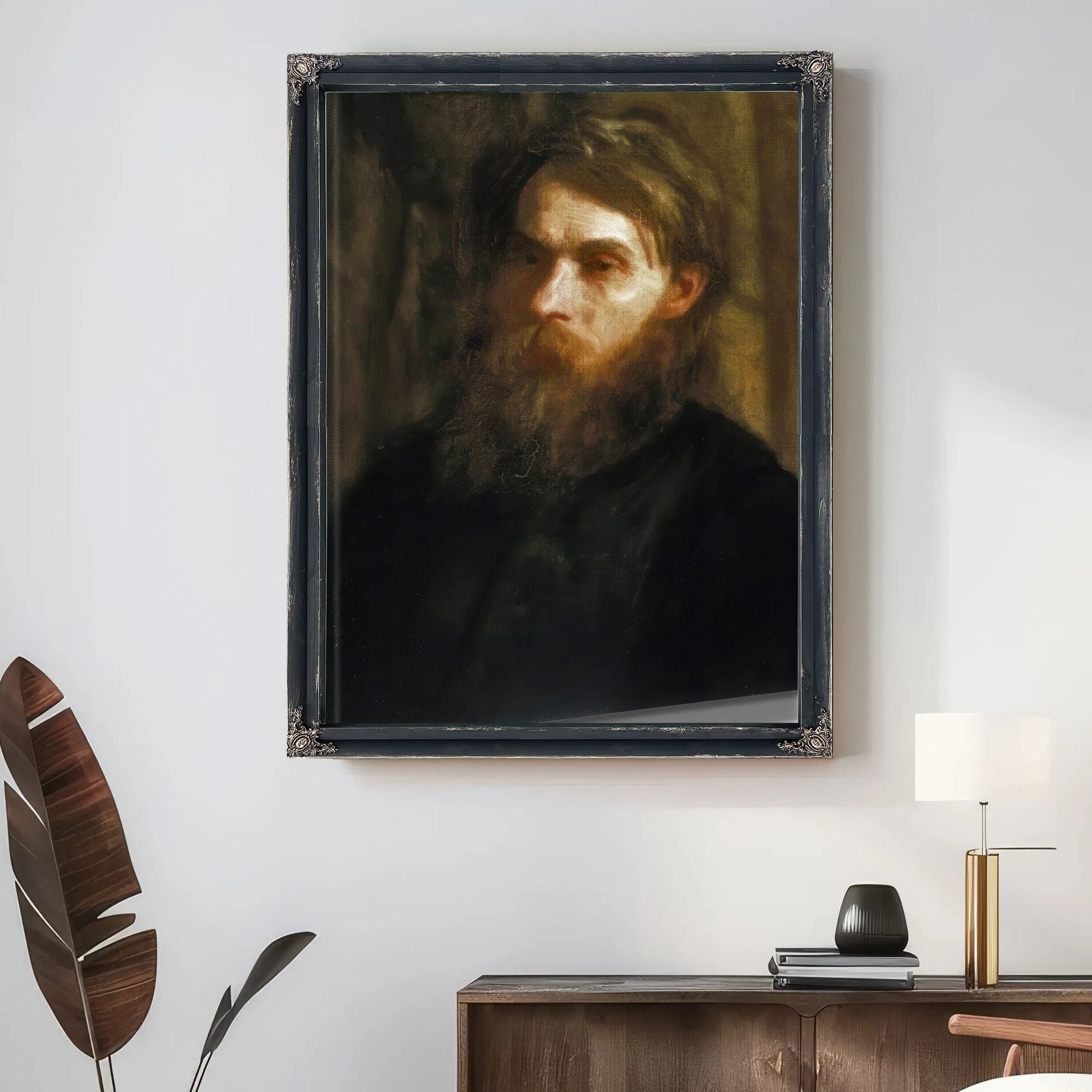 The Bohemian (Portrait Of Franklin Louis Schenk) By Thomas Eakins Fine Art Print