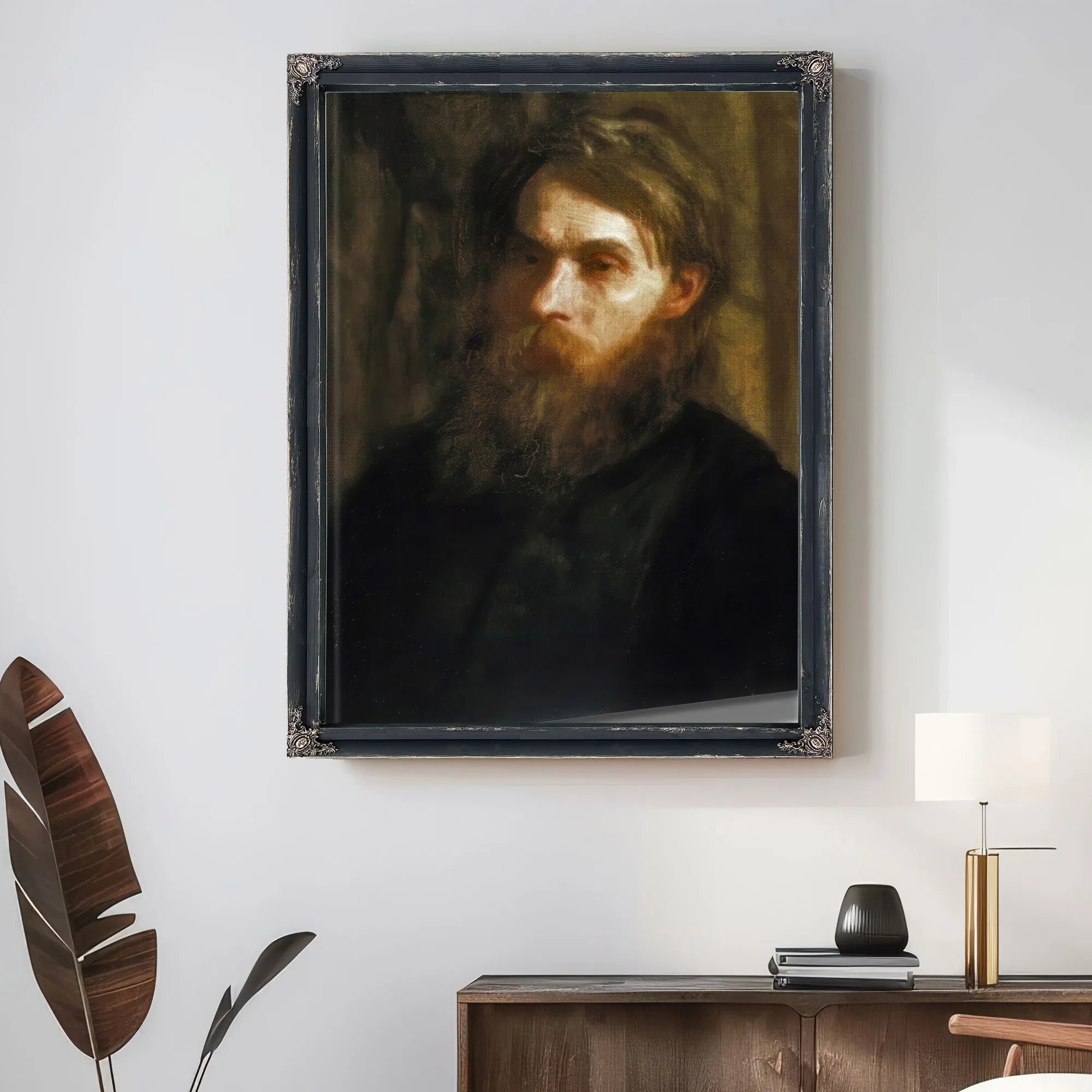The Bohemian (Portrait Of Franklin Louis Schenk) By Thomas Eakins Fine Art Print
