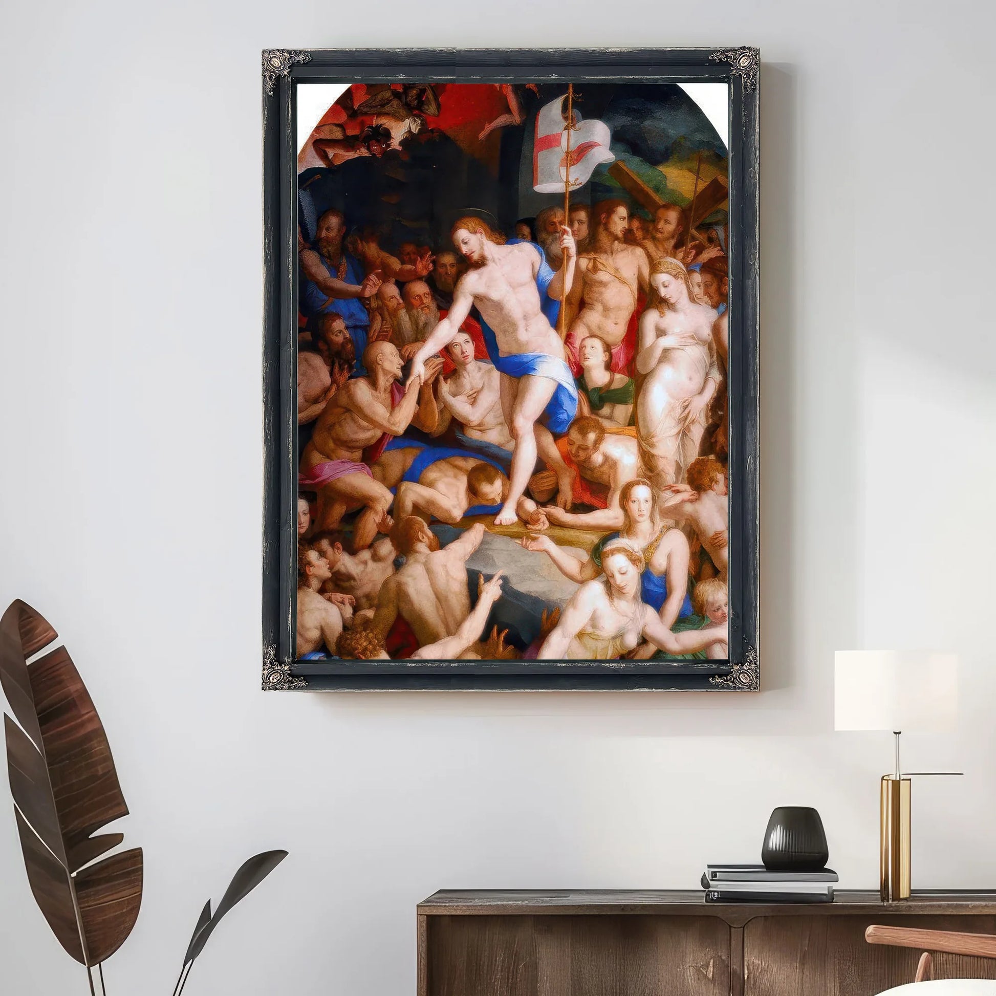 Agnolo Bronzino Descent Of Christ Into Limbo 1552 1 By Agnolo Bronzino Fine Art Print
