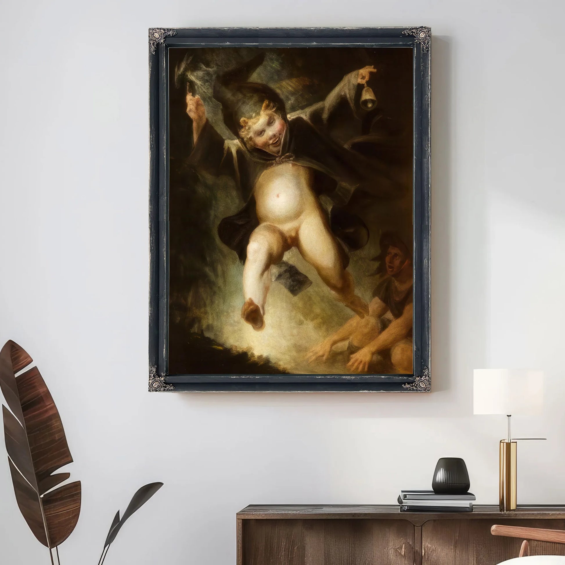 Friar Puck By Henry Fuseli Fine Art Print