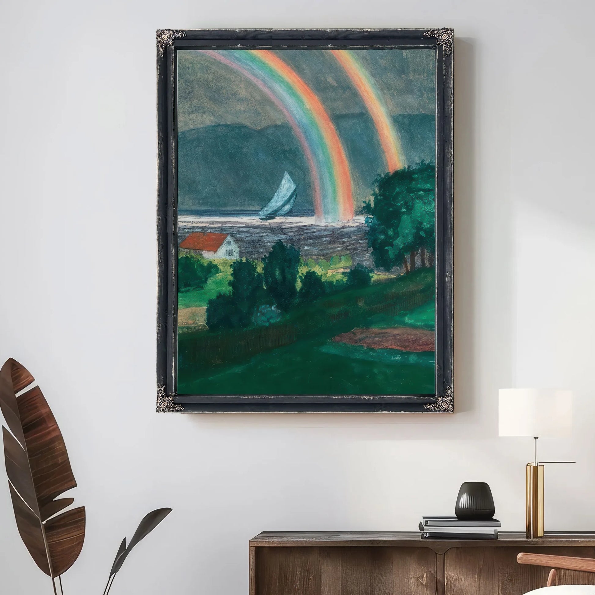 Small Rainbow By Nicolai Astrup Fine Art Print