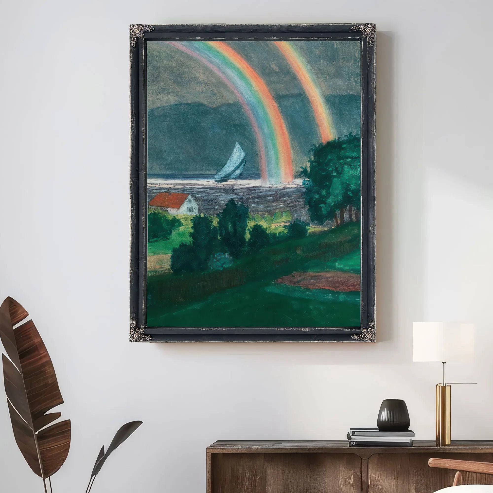Small Rainbow By Nicolai Astrup Fine Art Print