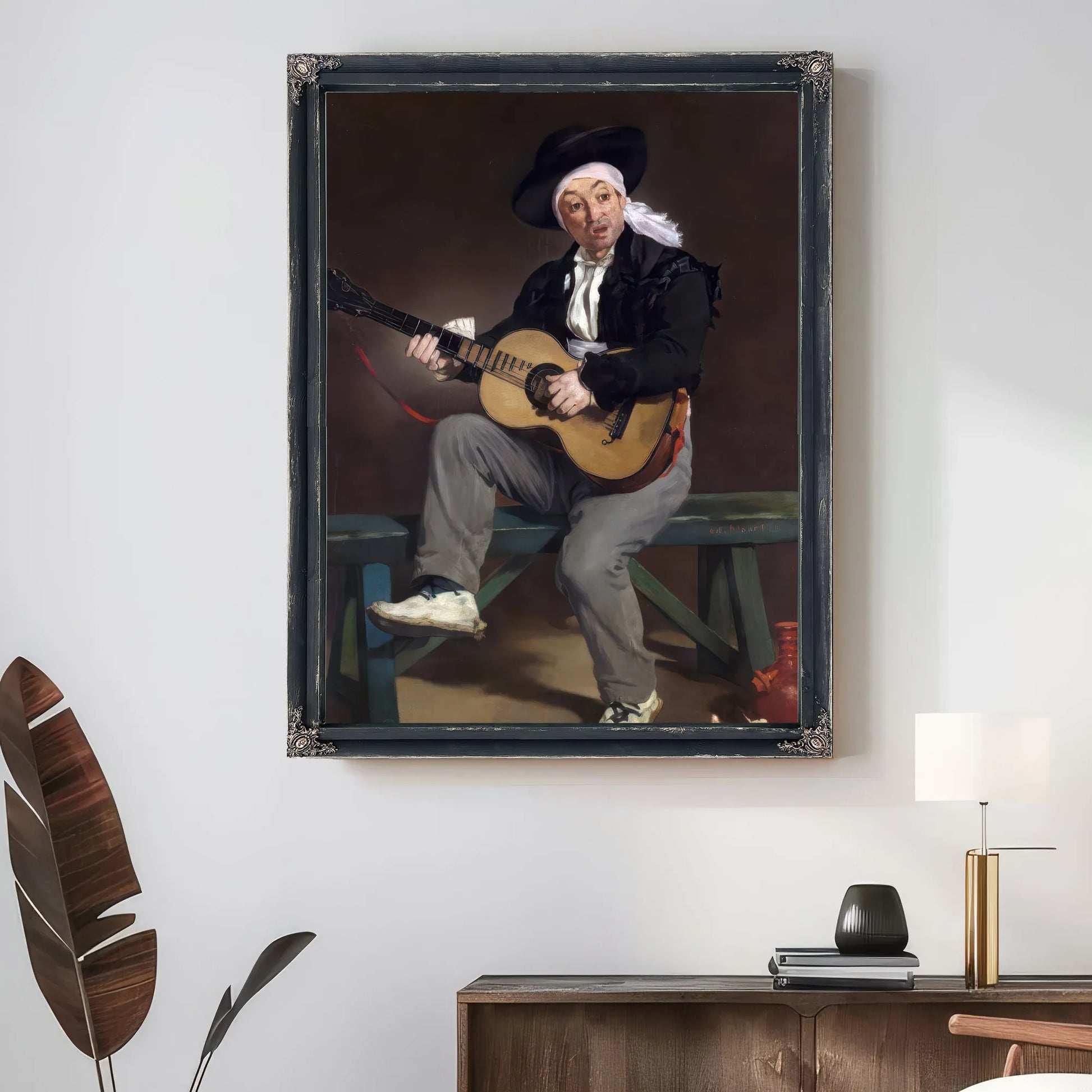 The Spanish Singer By Edouard Manet Fine Art Print