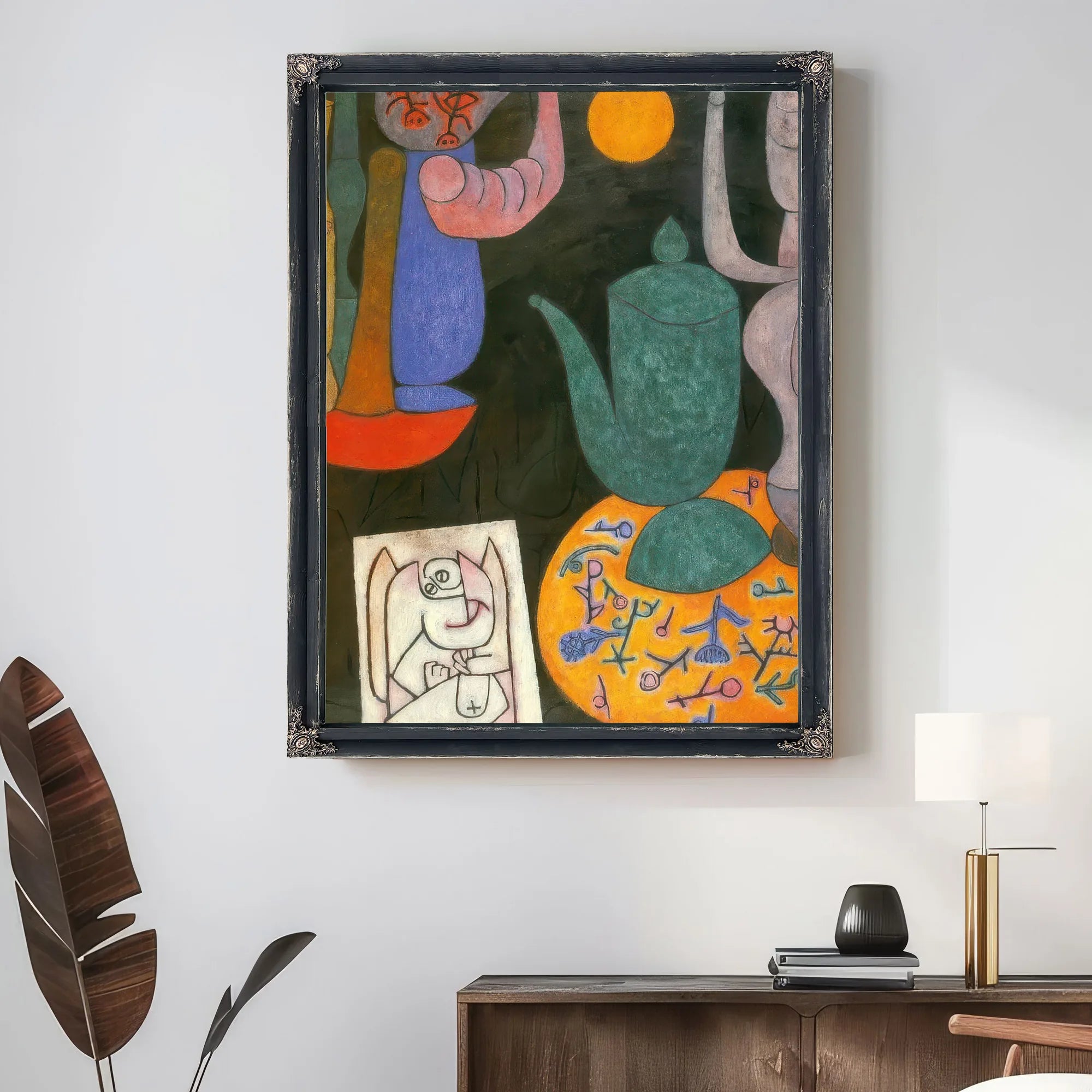 Untitled ( Still Life) By Paul Klee Fine Art Print