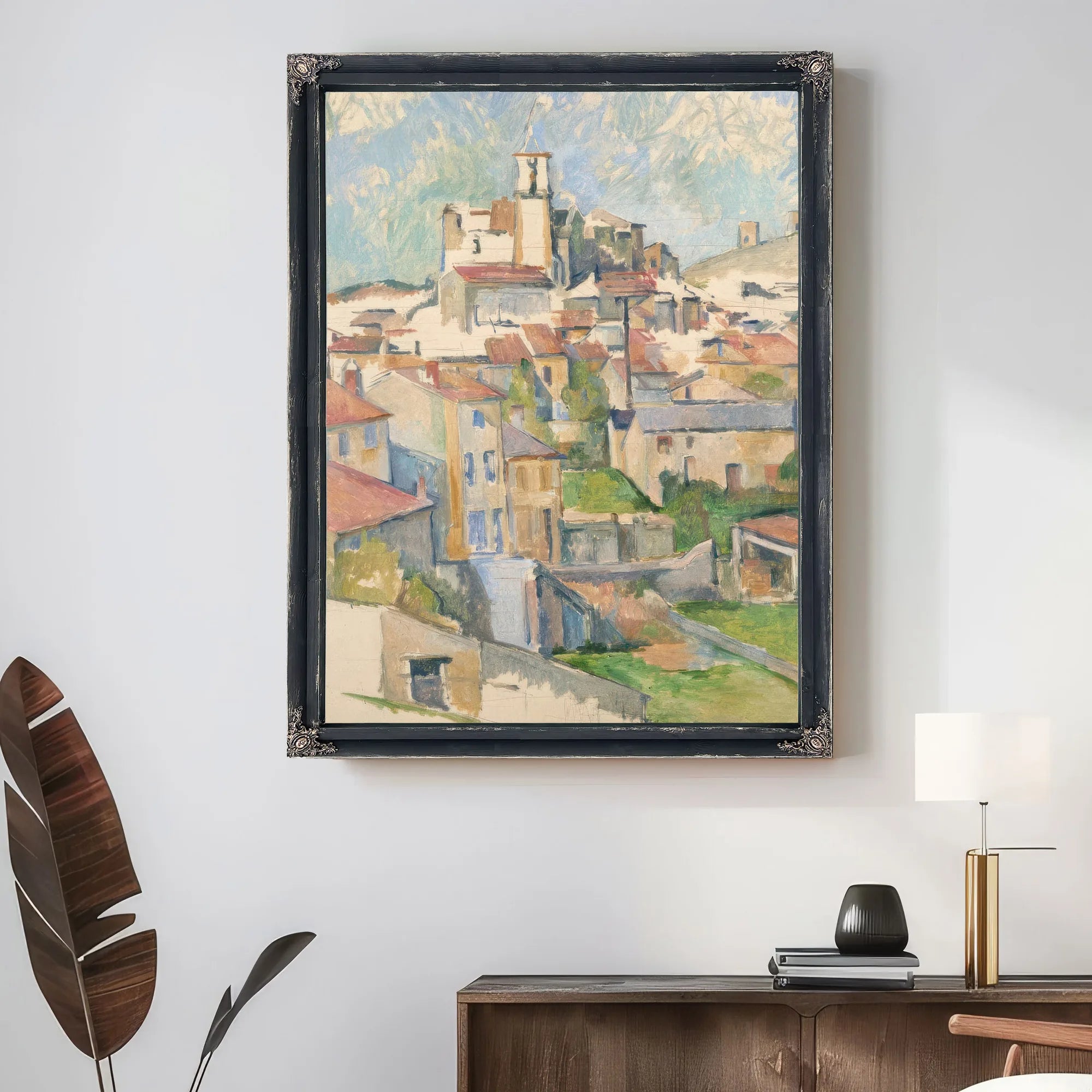Gardanne By Paul Cezanne Fine Art Print