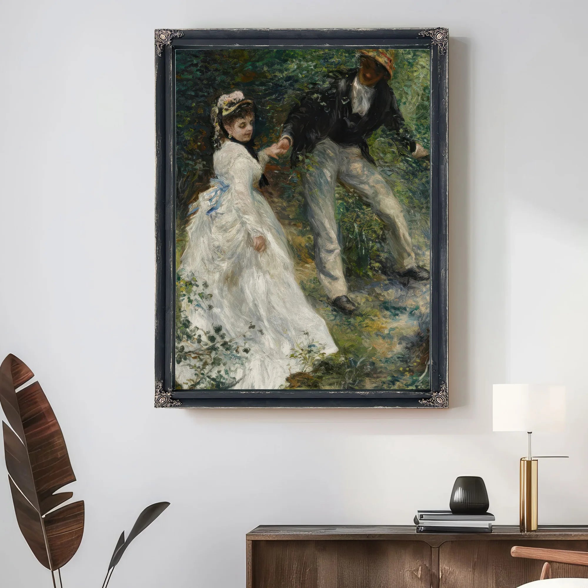 La Promenade 1 By Pierre Auguste Renoir Fine Art Print