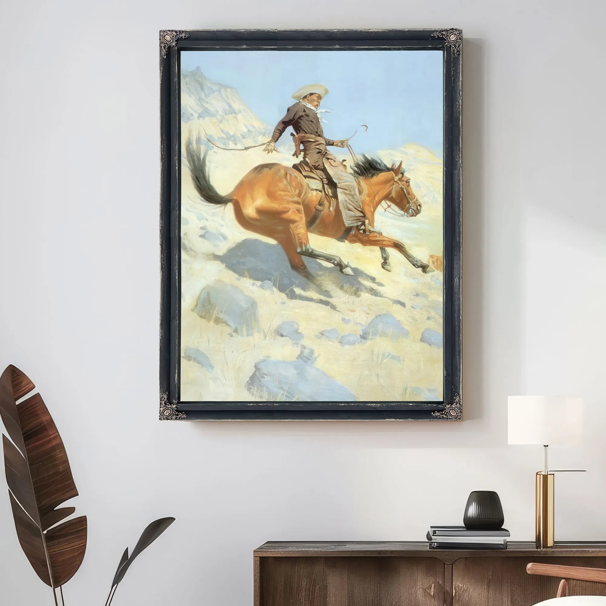 The Cow Boy By Frederic Remington Fine Art Print