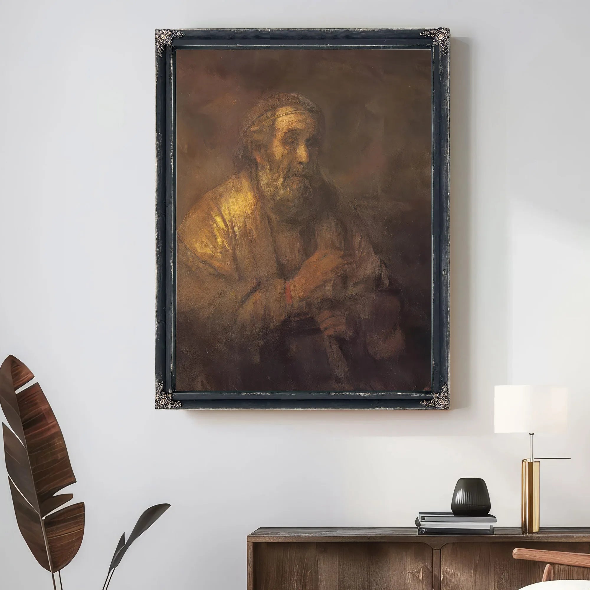 Homer, 1663 By Rembrandt Fine Art Print
