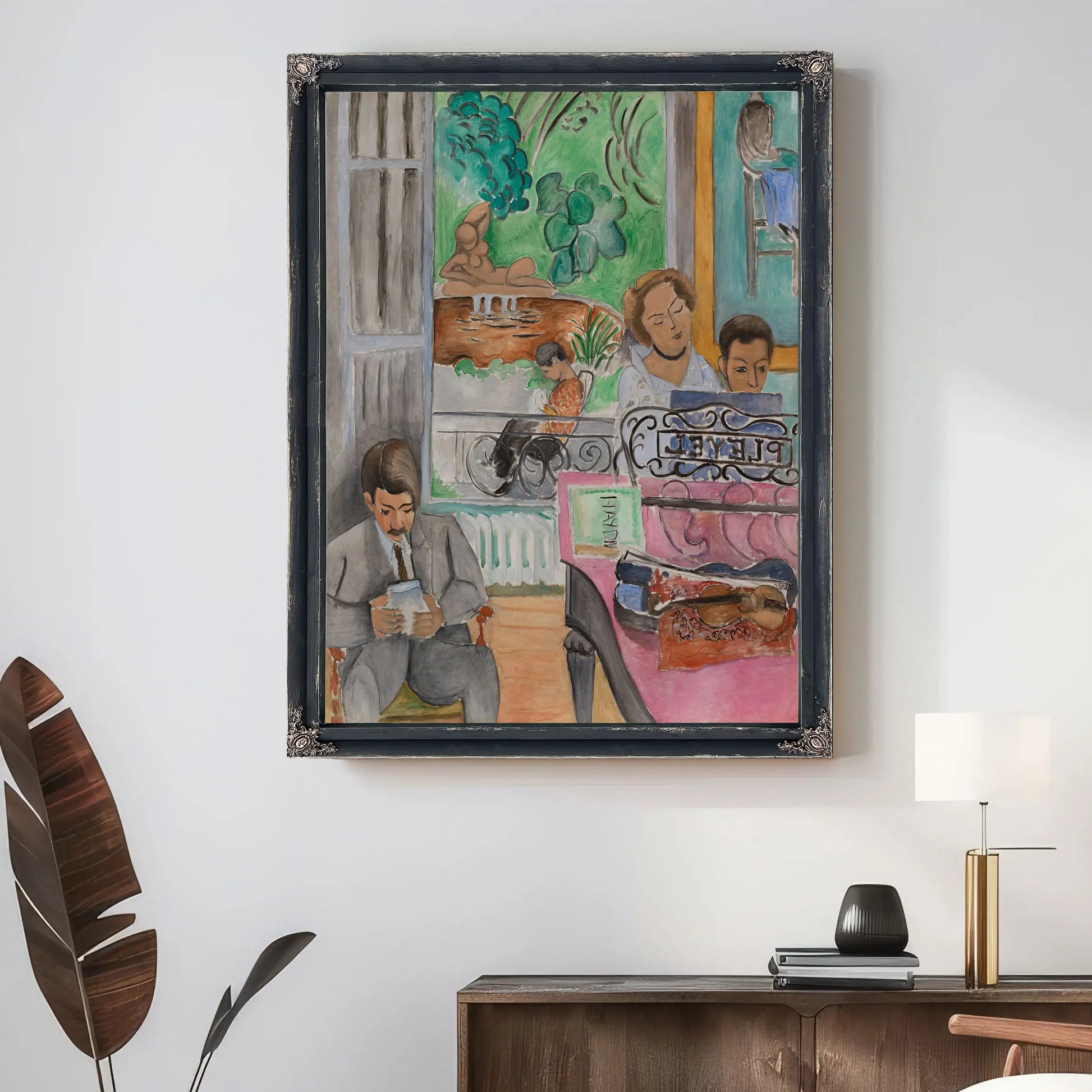The Music Lesson (La Leçon De Musique) by Henri Matisse