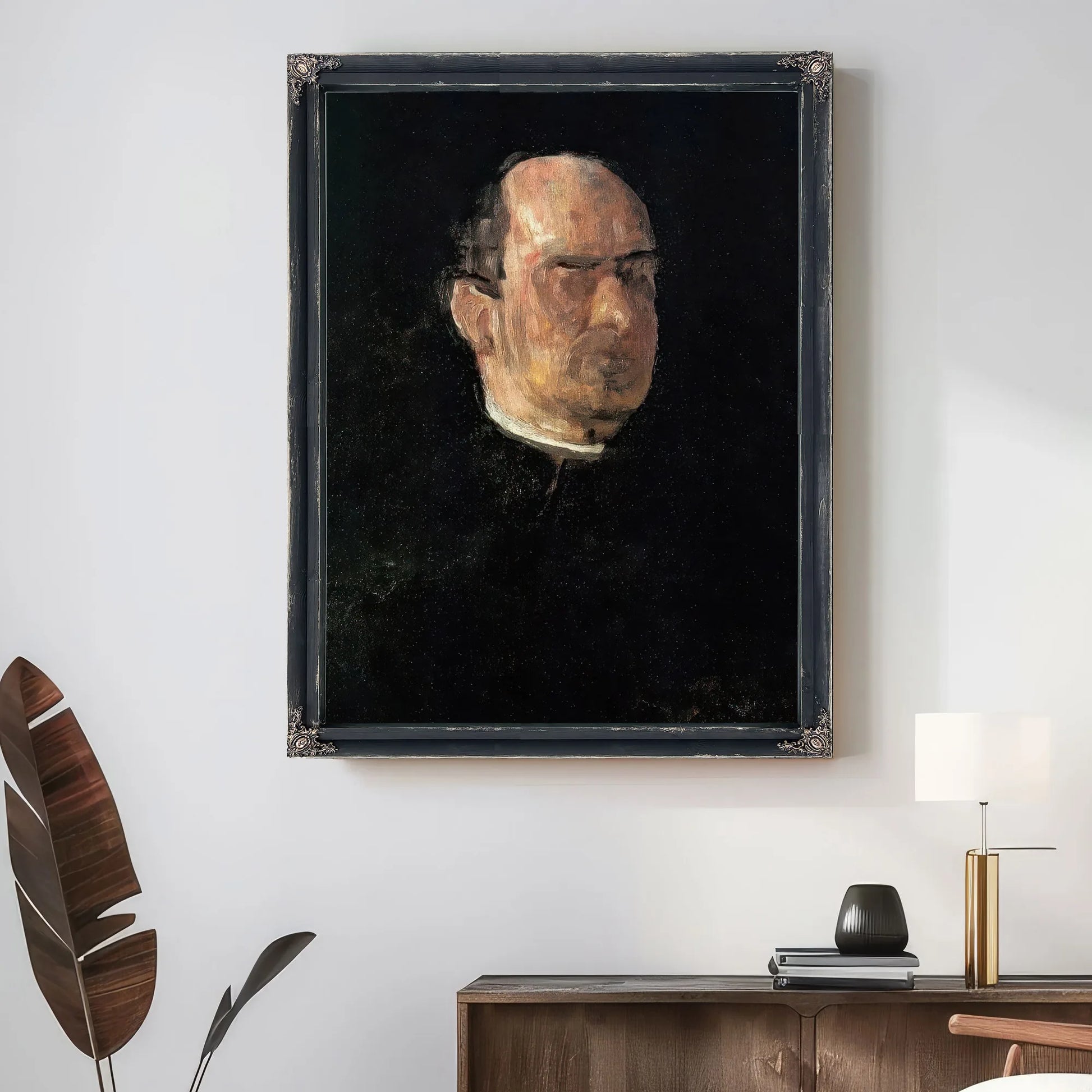 Dr Edward Anthony Spitzka By Thomas Eakins Fine Art Print
