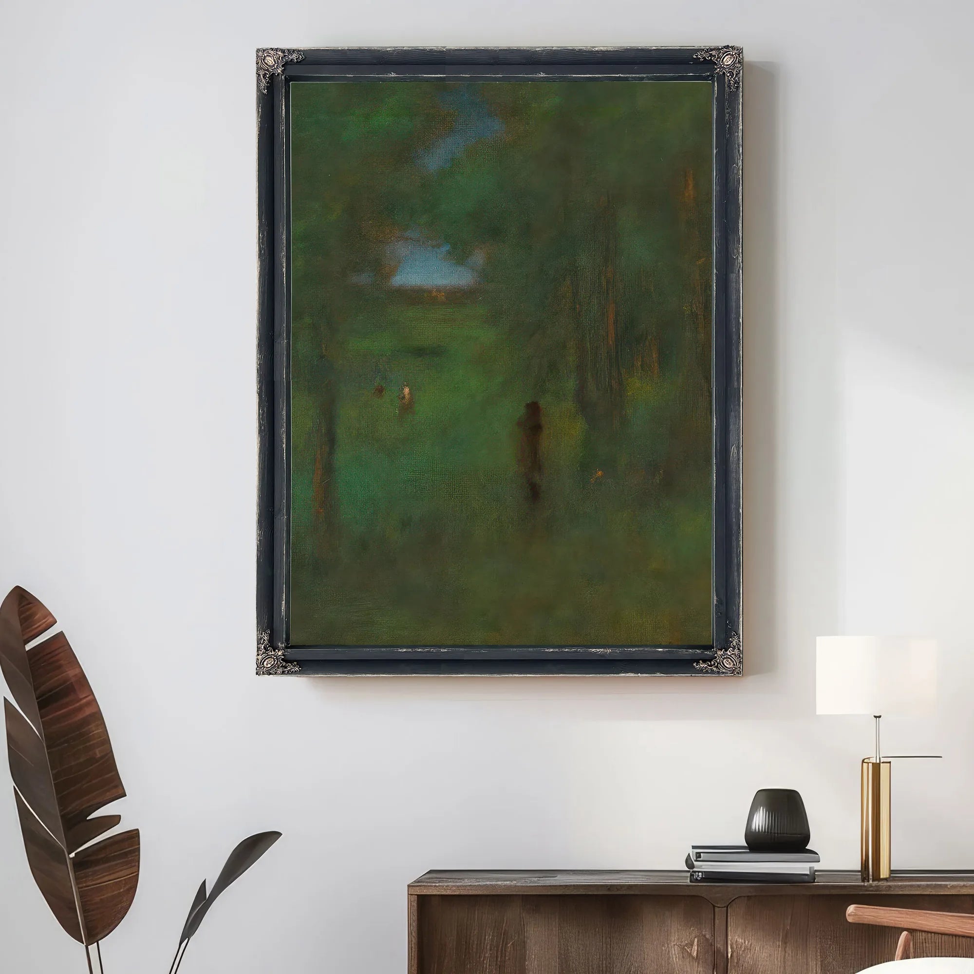 In A Shady Nook By George Inness Fine Art Print