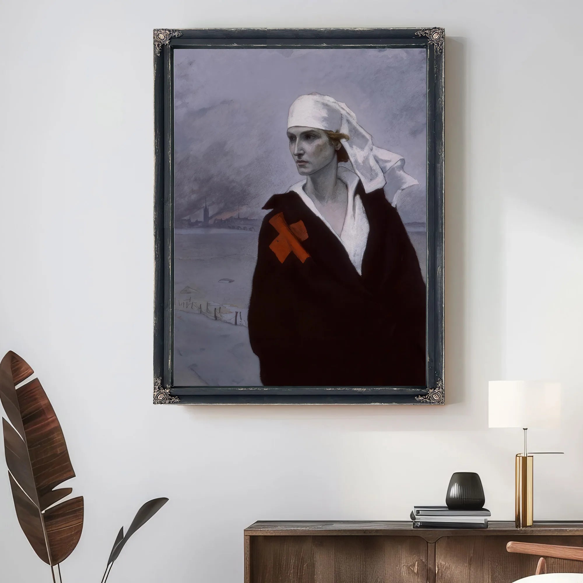 La France Croisee 1914 By Romaine Brooks Fine Art Print