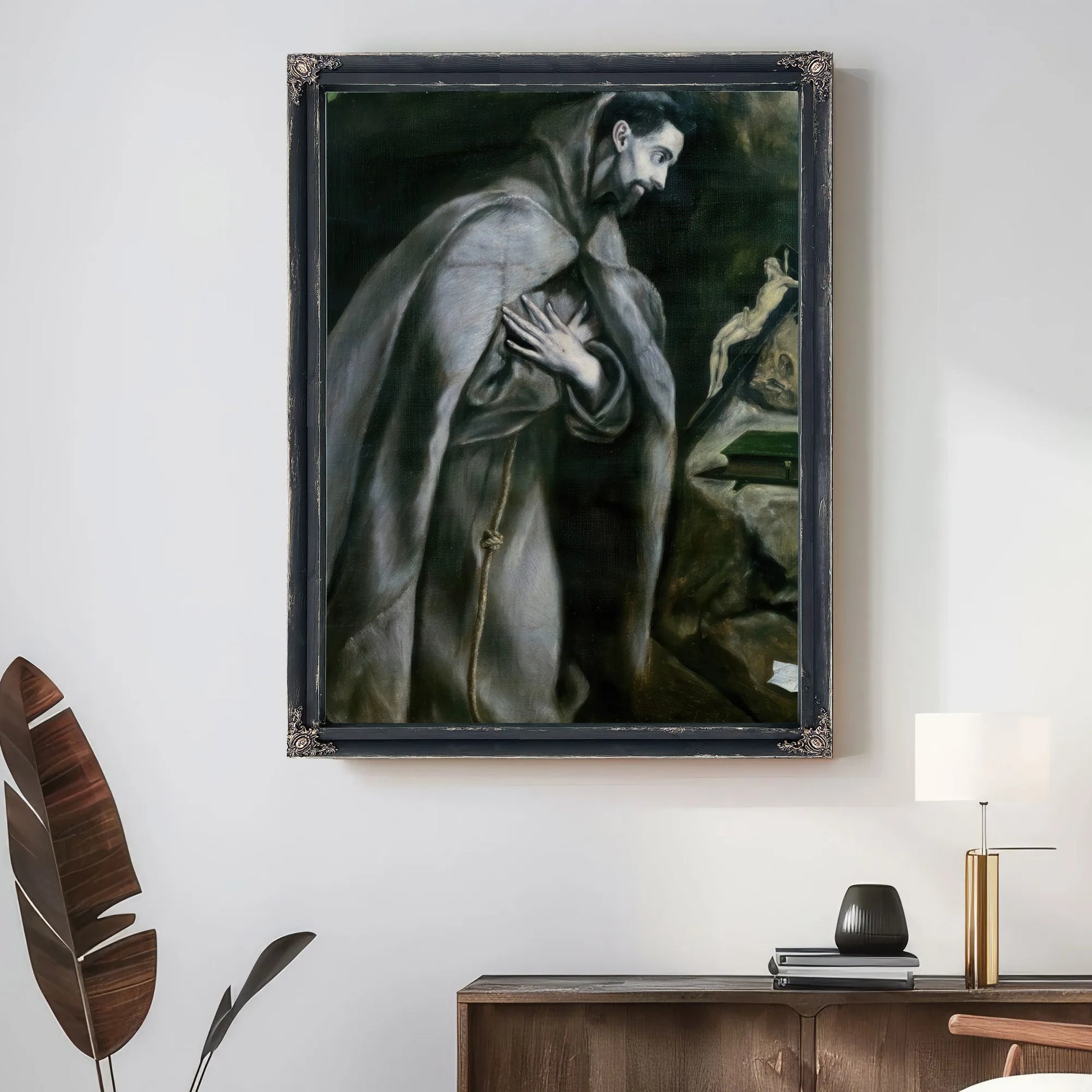 St. Francis Of Assisi By El Greco Fine Art Print