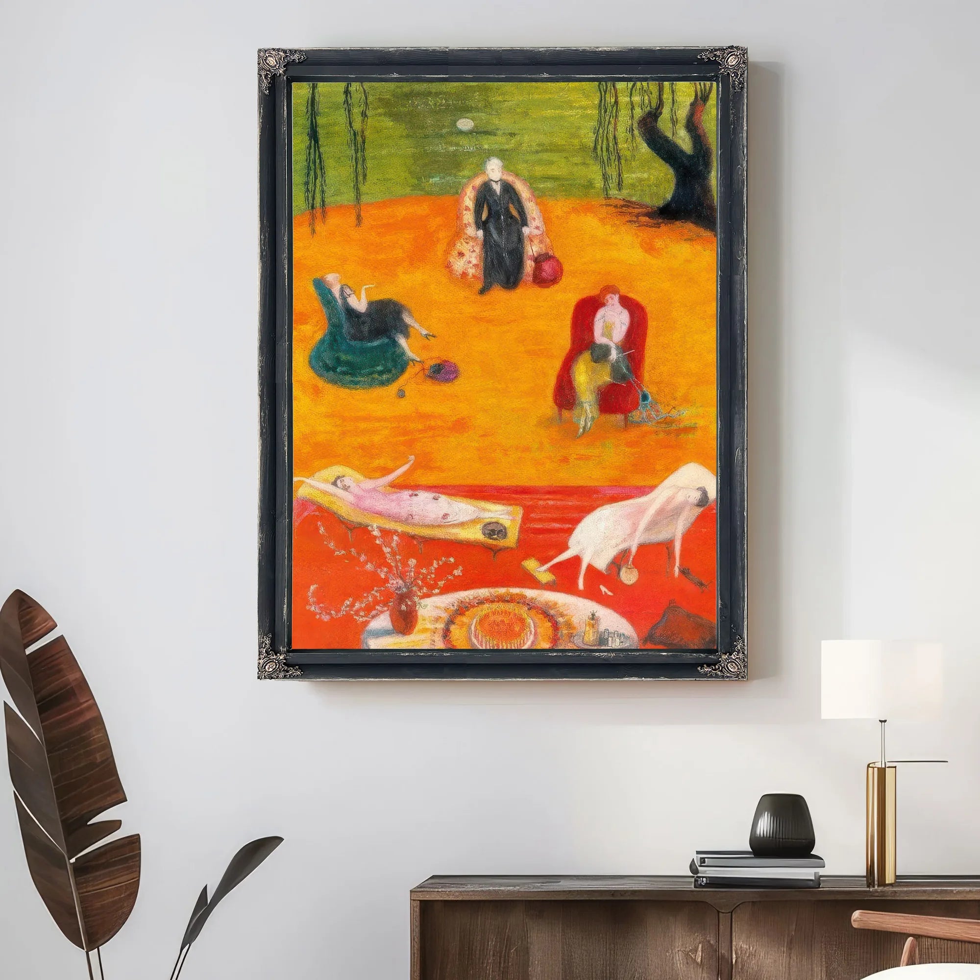 Heat By Florine Stettheimer Fine Art Print