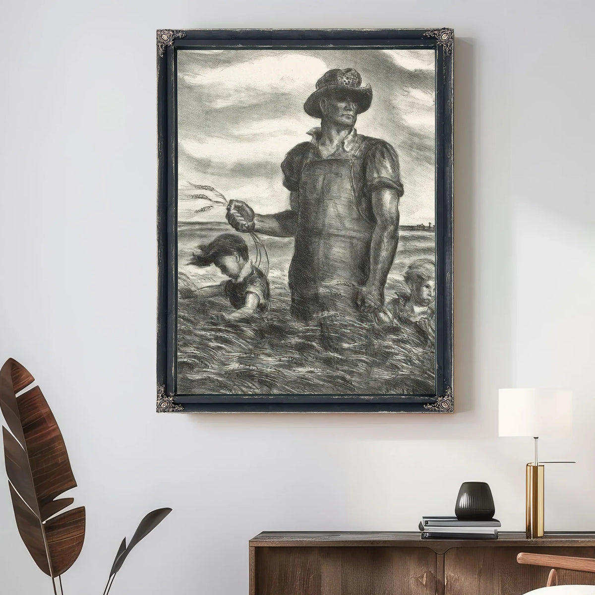 Our Good Earth (C. 36), 1942 By John Steuart Curry