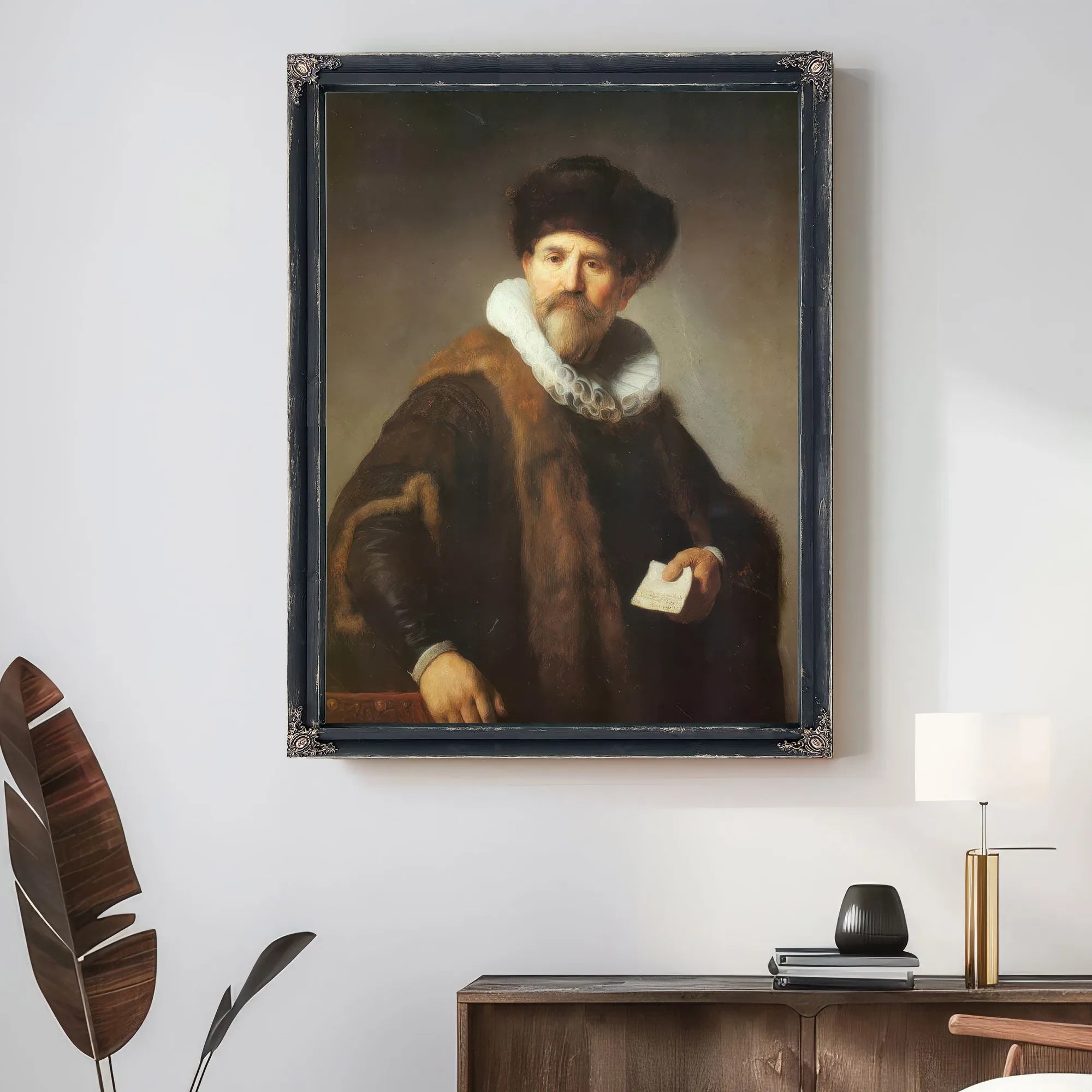 The Amsterdam Merchant Nicolaes Ruts, 1631 By Rembrandt Fine Art Print