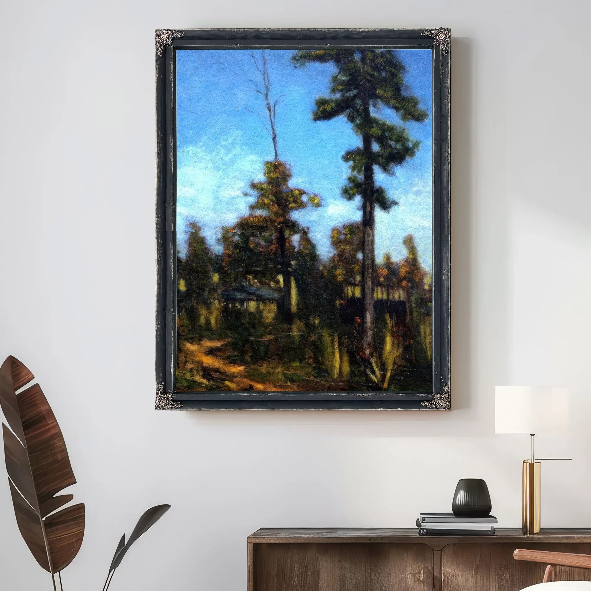 Untitled Landscape By Henry Ossawa Tanner Fine Art Print