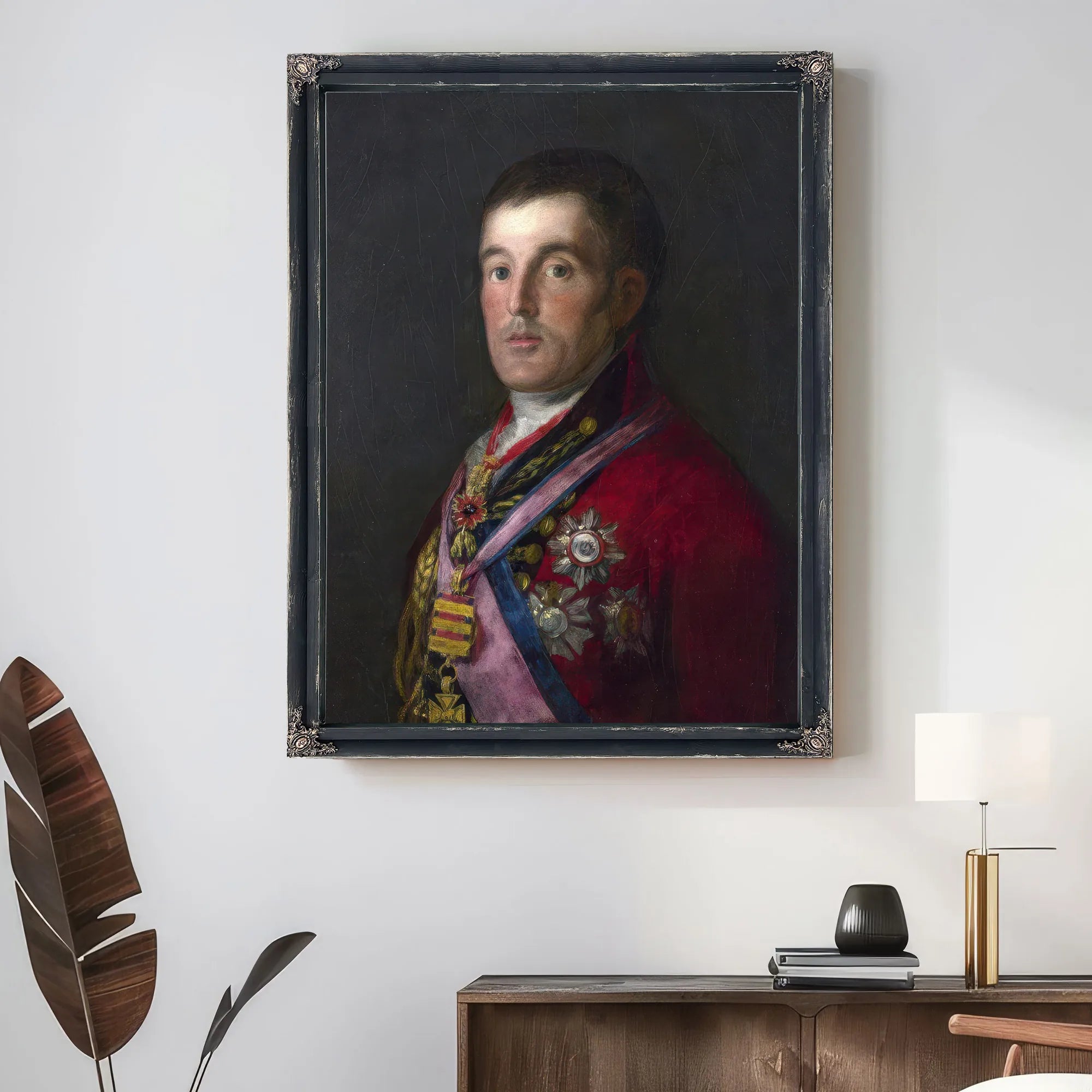 The Duke Of Wellington By Francisco De Goya Fine Art Print