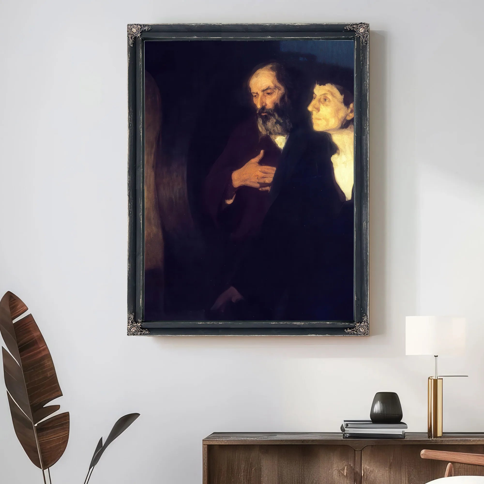 Two Disciples At The Tomb By Henry Ossawa Tanner Fine Art Print