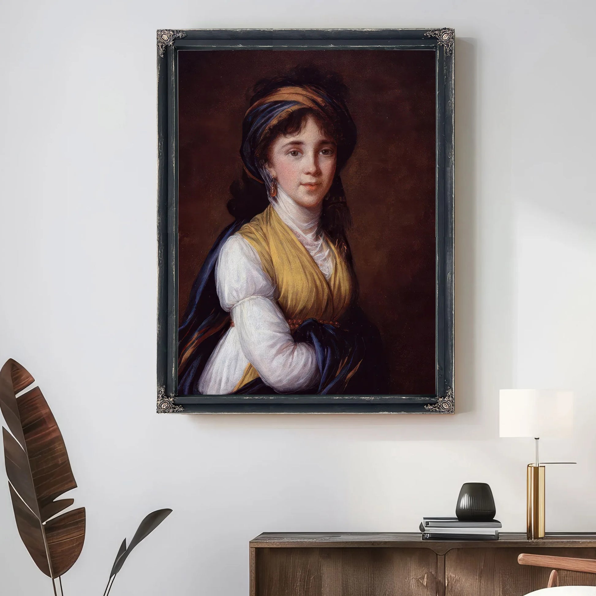 Portrait Of Princess Belozersky By Elisabeth Vigee Le Brun Fine Art Print