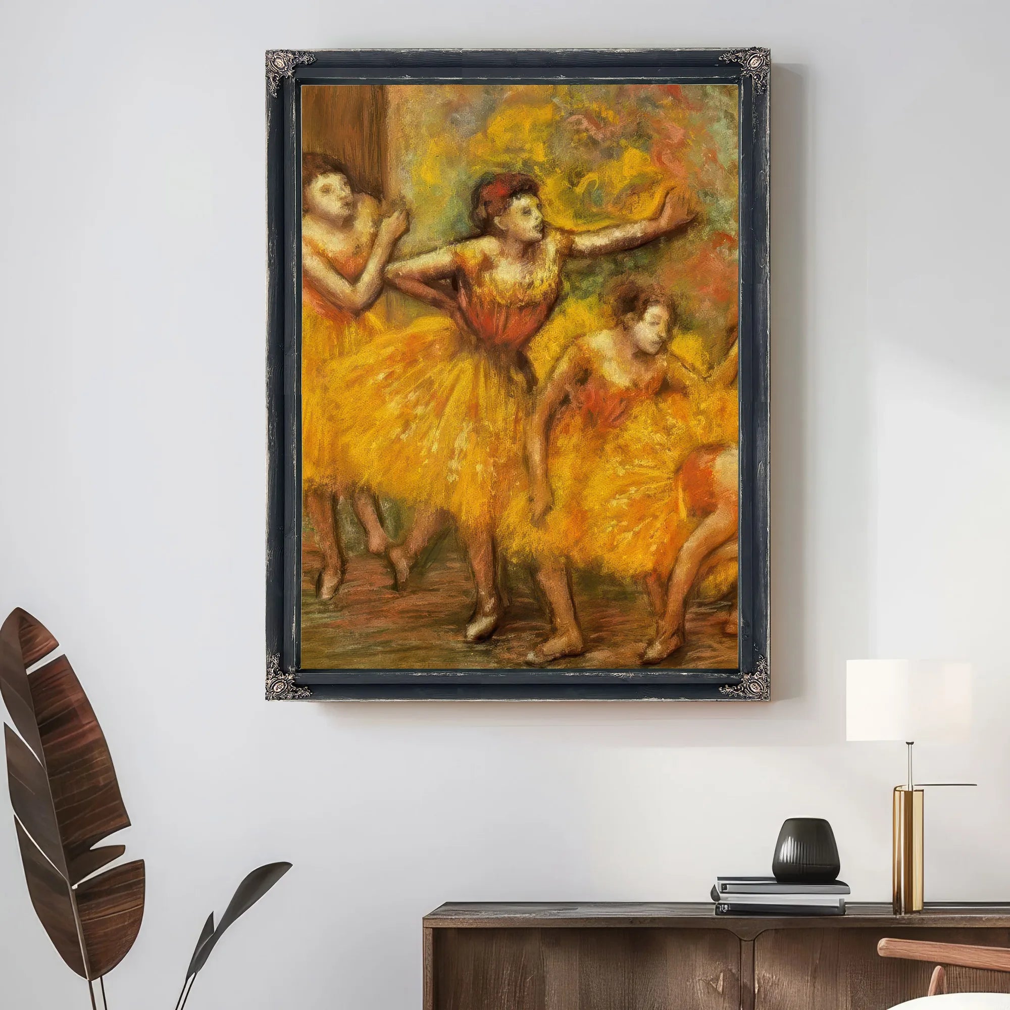 Waiting By Edgar Degas Fine Art Print