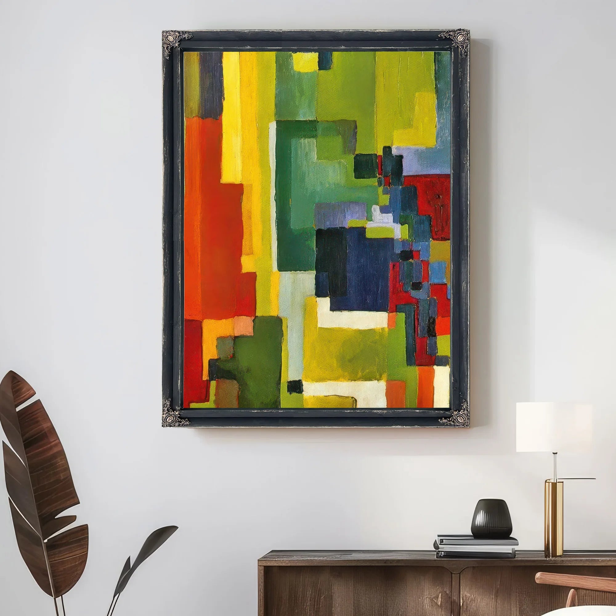 Coloured Forms Ii By August Macke Fine Art Print