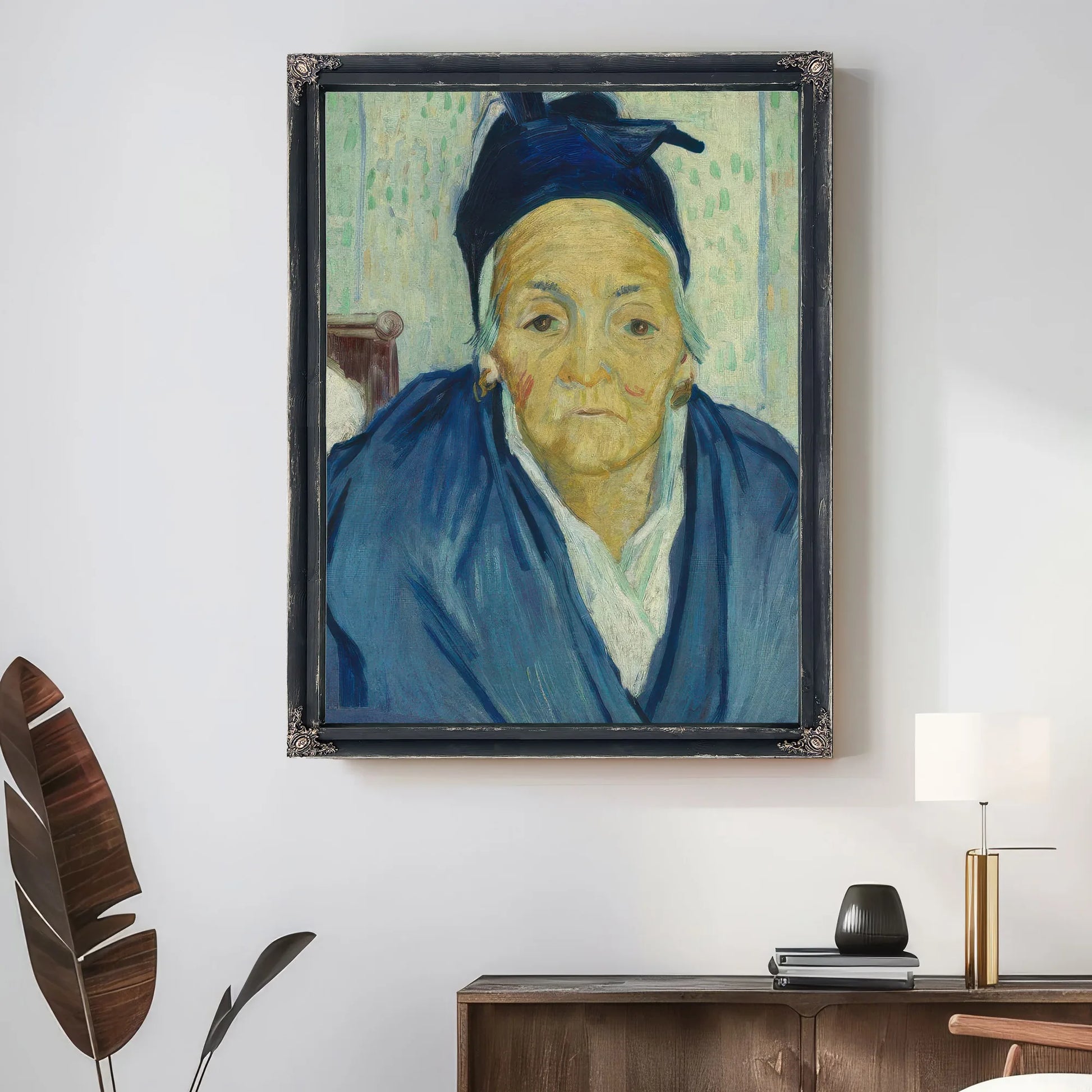 An Old Woman Of Arles Arles Feb 1888 (Anciana De Arles) By Vincent Van Gogh Fine Art Print