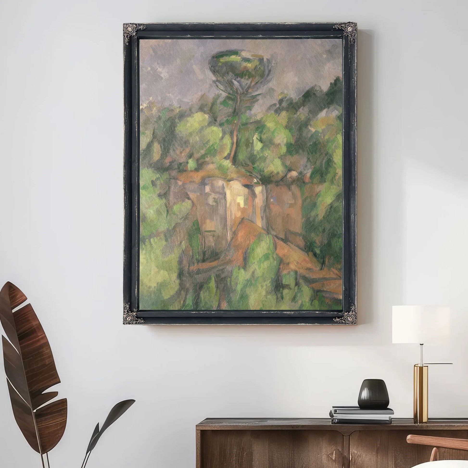 Bibemus Quarry By Paul Cezanne Fine Art Print
