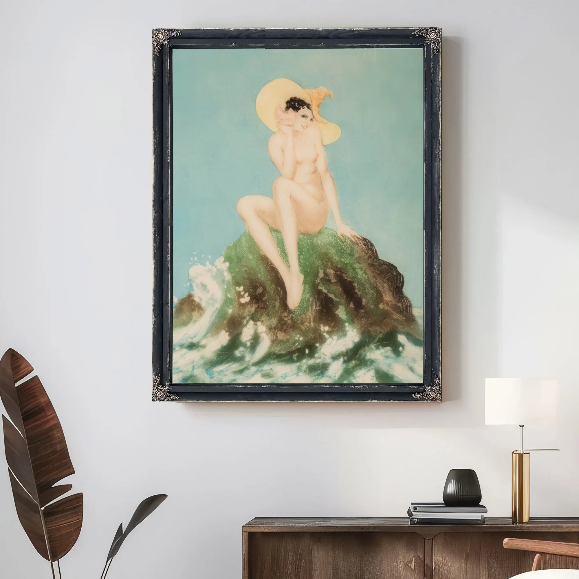 Le Coquillage 1936 By Louis Icart Fine Art Print