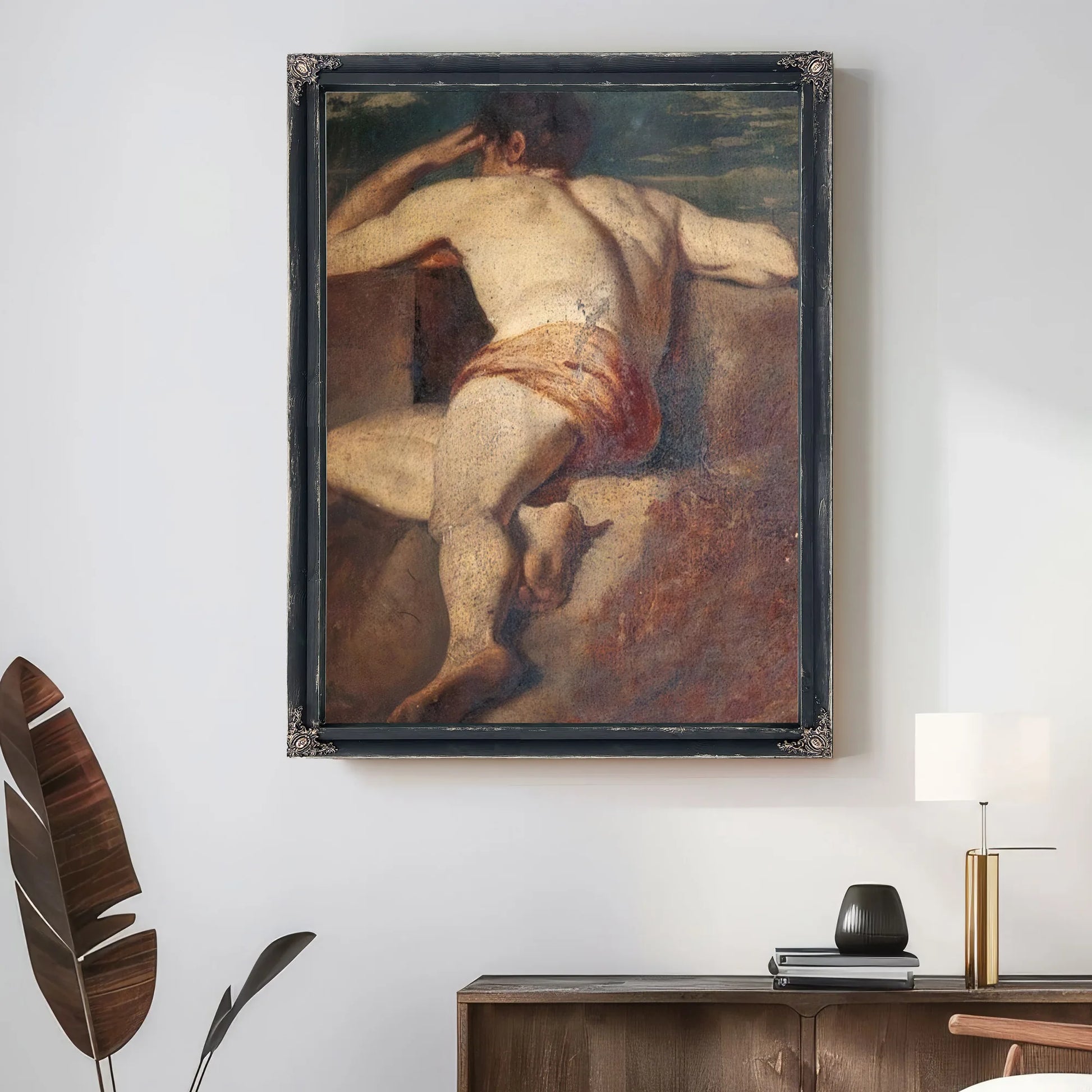 Male Nude 34 By William Etty Fine Art Print