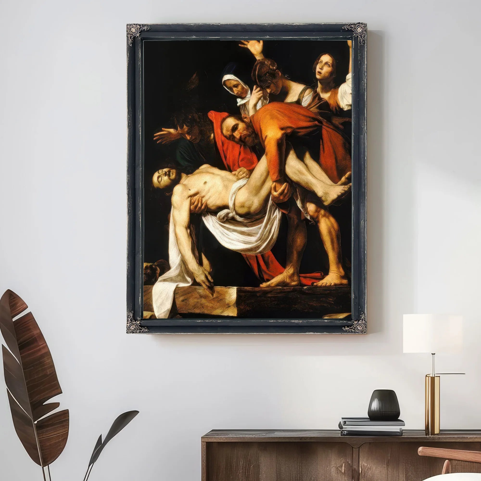 The Entombment Of Christ 1603 By Caravaggio Fine Art Print