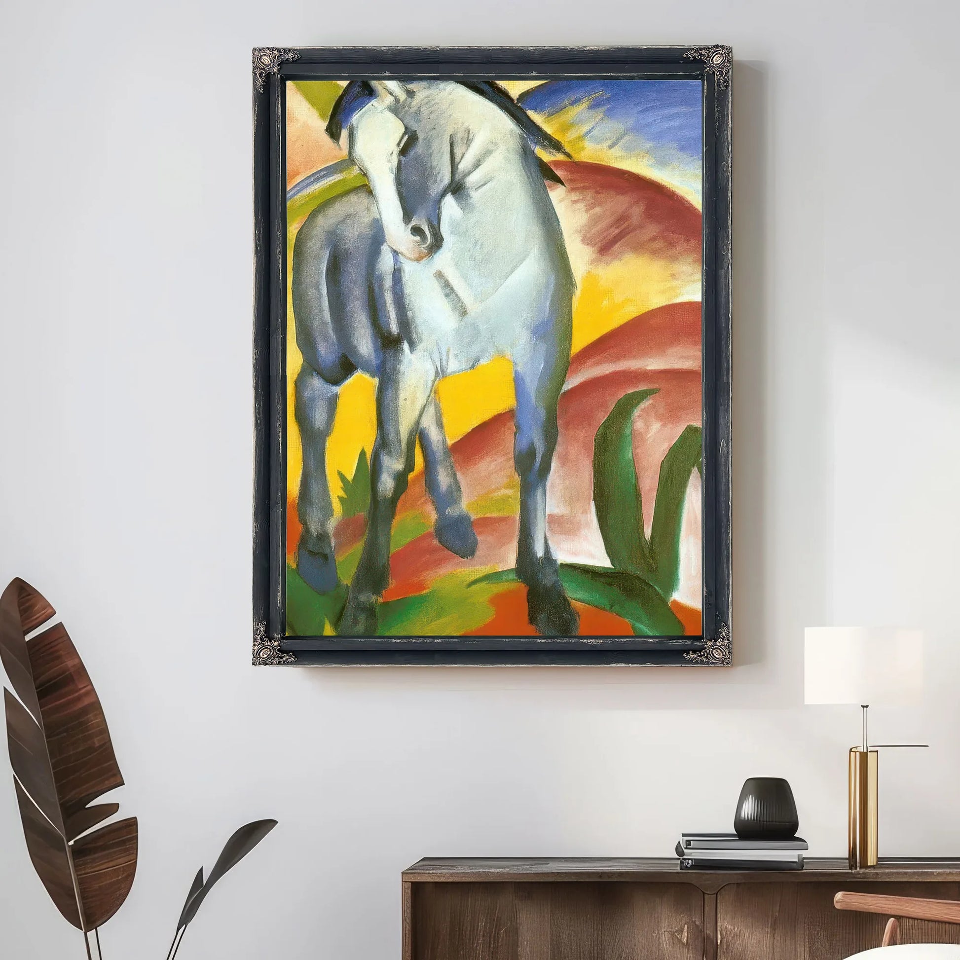 Blue Horse I by Franz Marc Fine Art Print