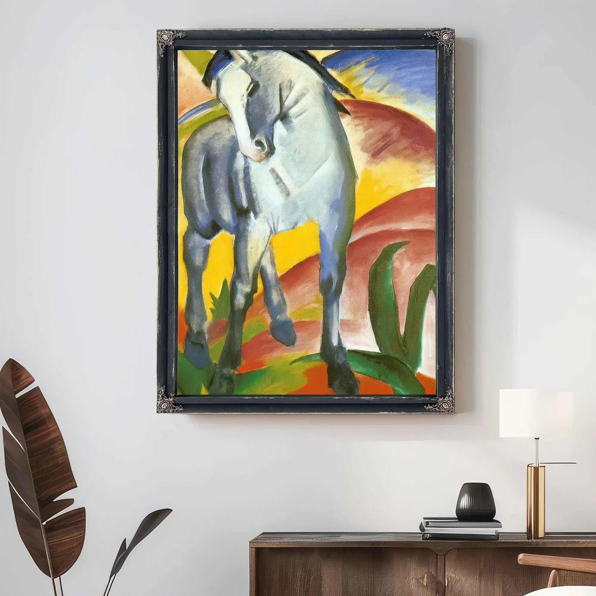 Blue Horse I by Franz Marc Fine Art Print