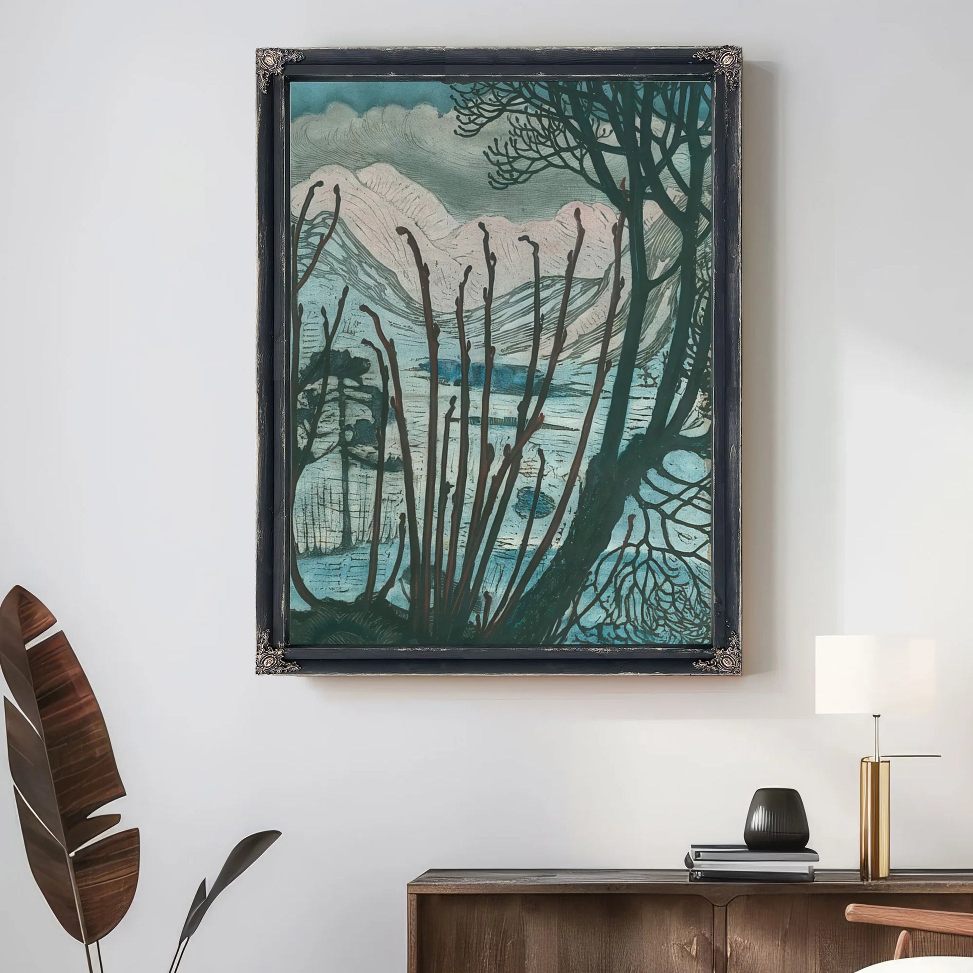 Elements From Spring And Desire By Nicolai Astrup Fine Art Print