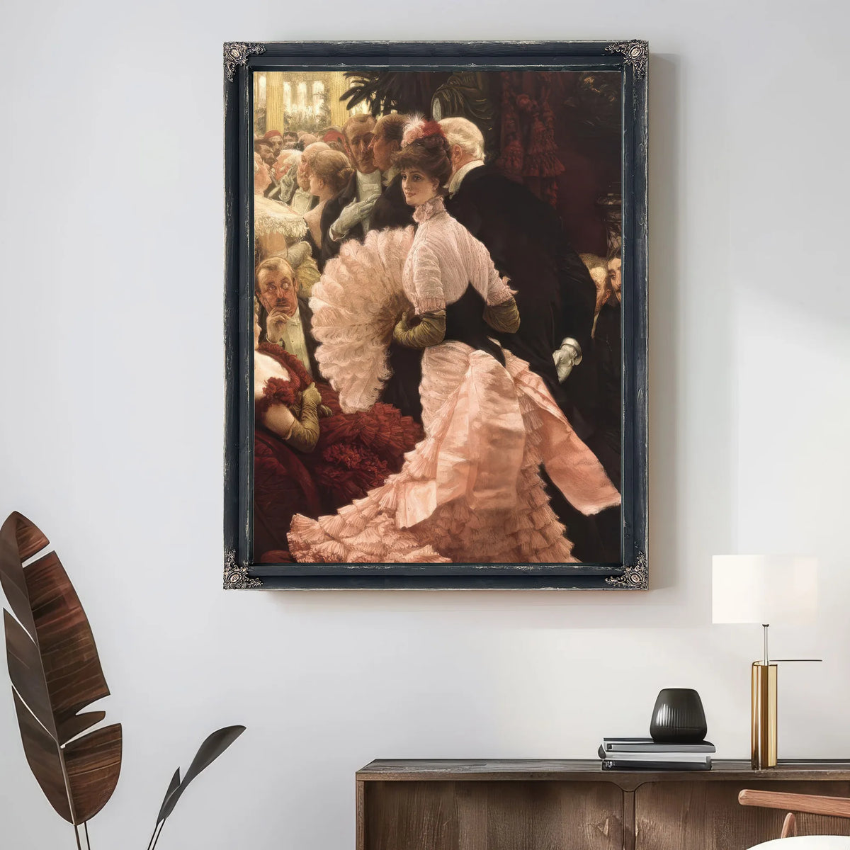 L'ambitieuse (Political Woman) Also Known As The Reception By James Tissot Fine Art Print
