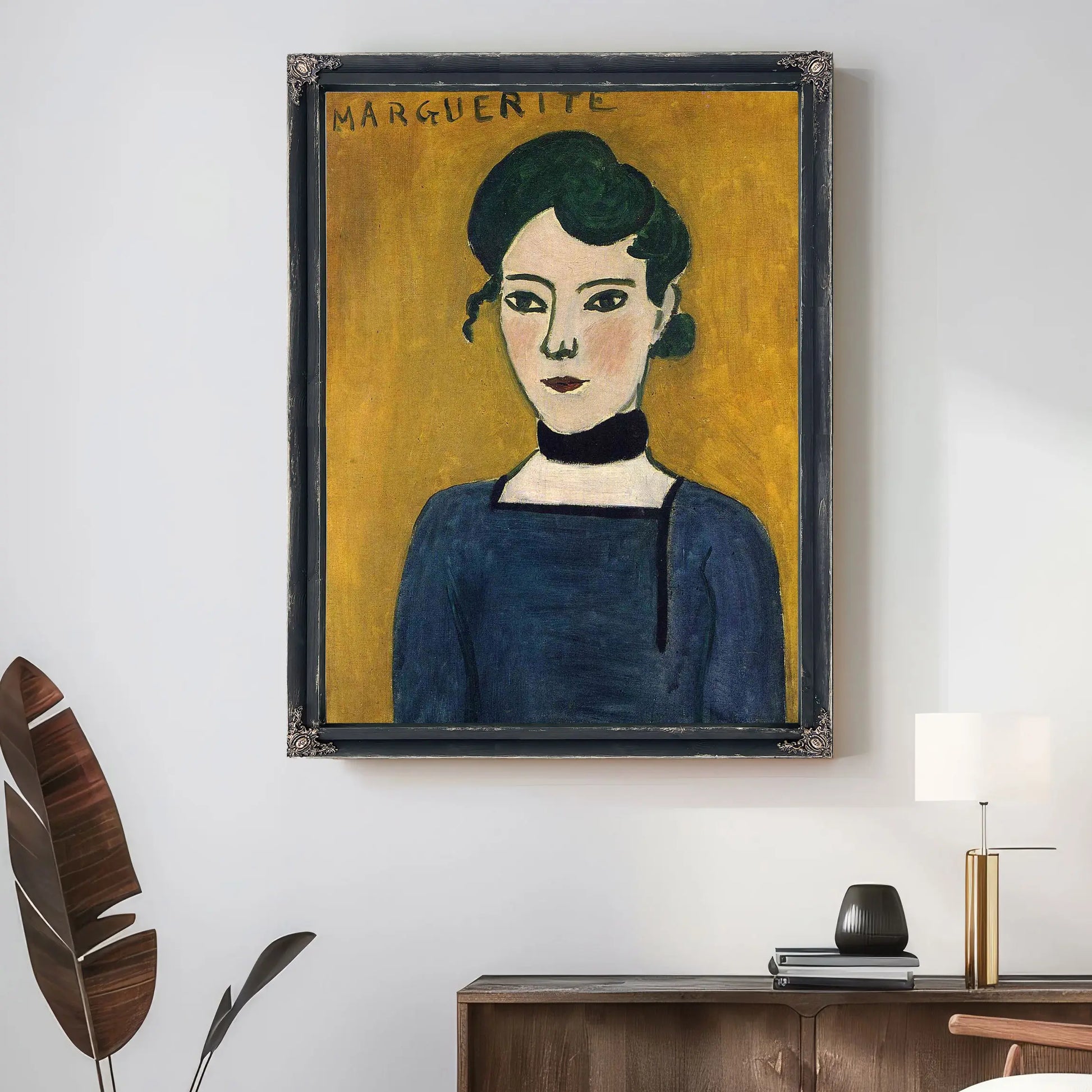 Portrait Of Marguerite by Henri Matisse