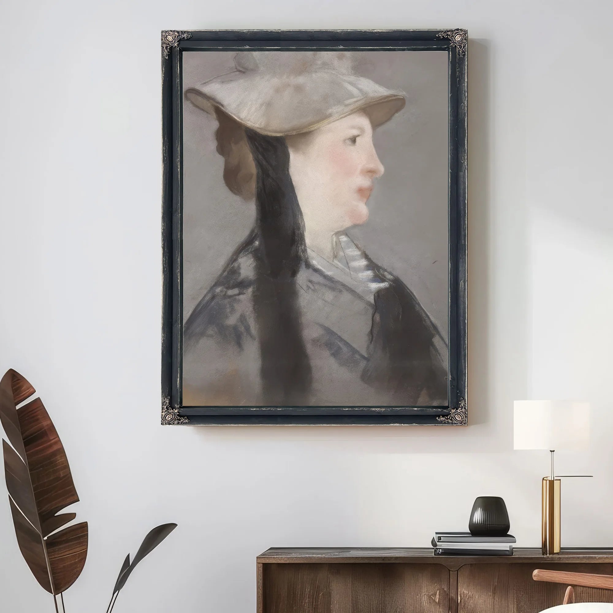 Madame Edouard Manet By Edouard Manet Fine Art Print