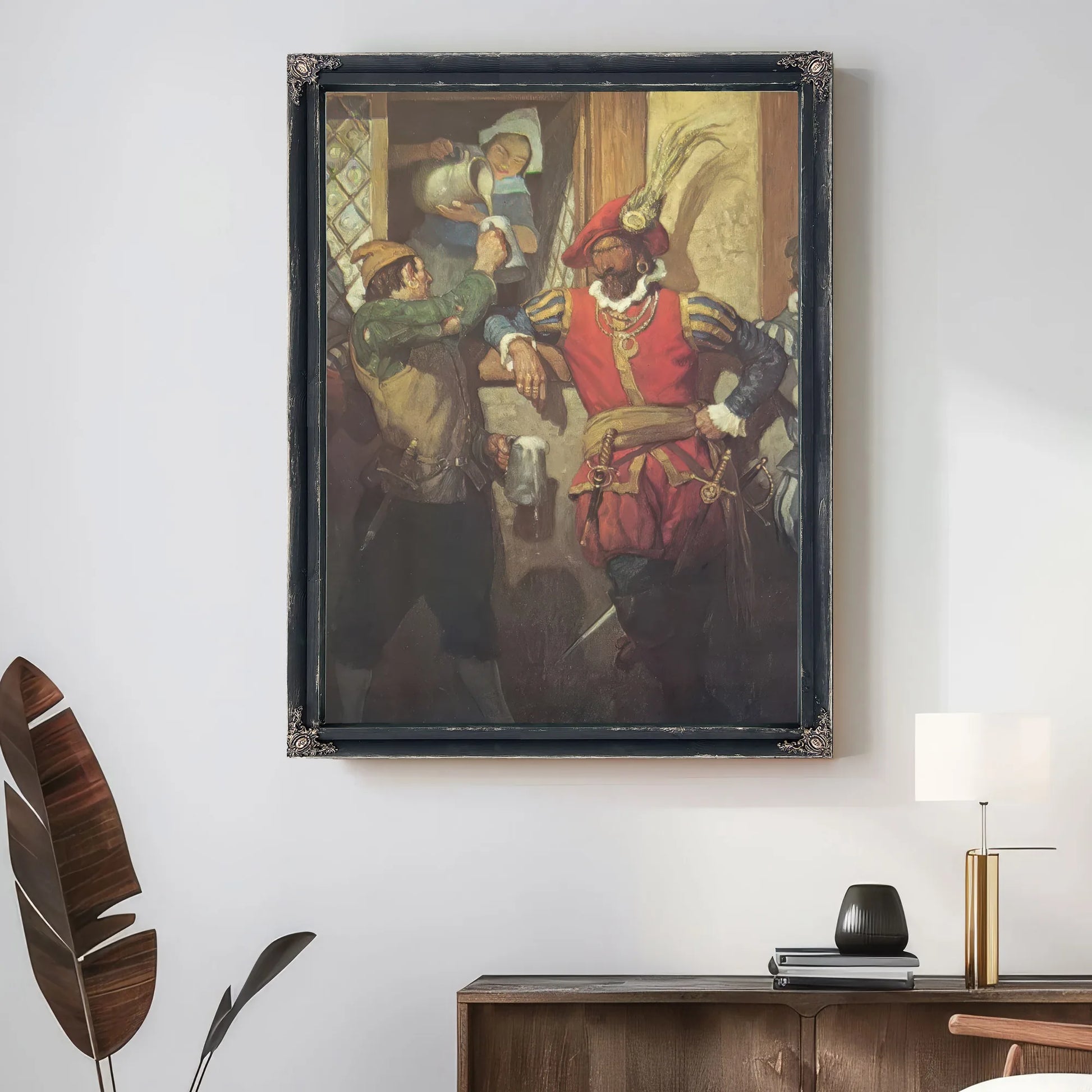 John Oxenham By NC Wyeth Fine Art Print