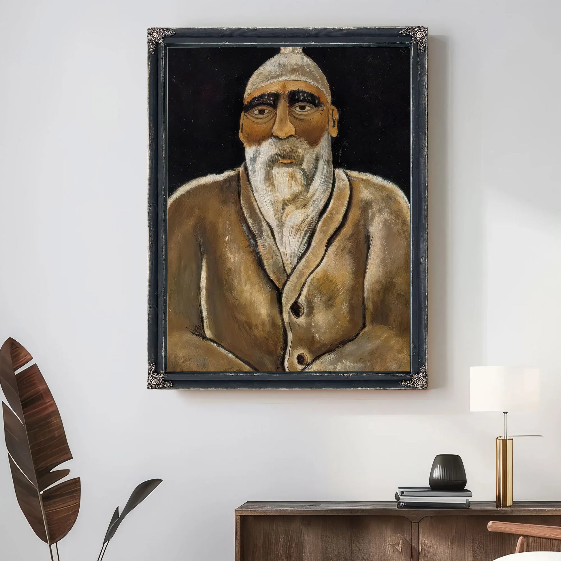 Portrait Of Alber Pinkham Ryder By Marsden Hartley Fine Art Print