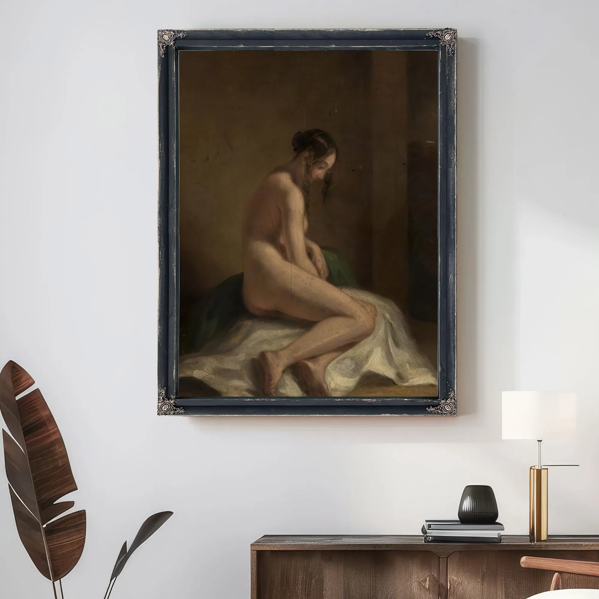 Female Nude Study By William Etty Fine Art Print