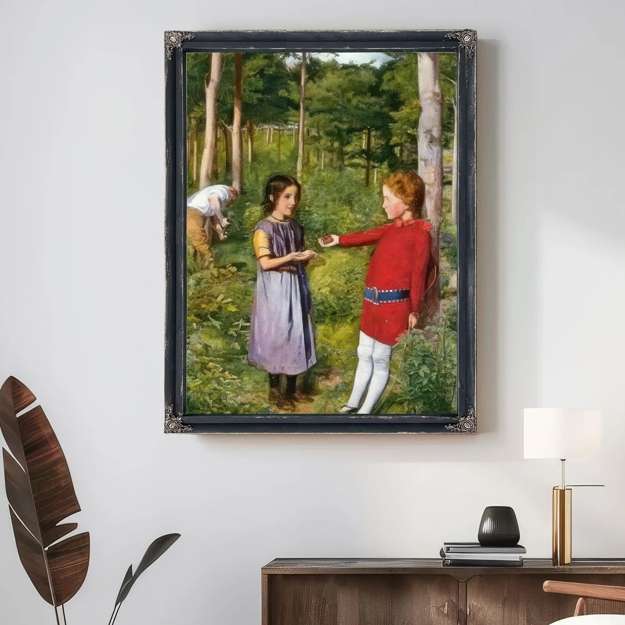 The Woodmans Daughter By John Everett Millais Fine Art Print