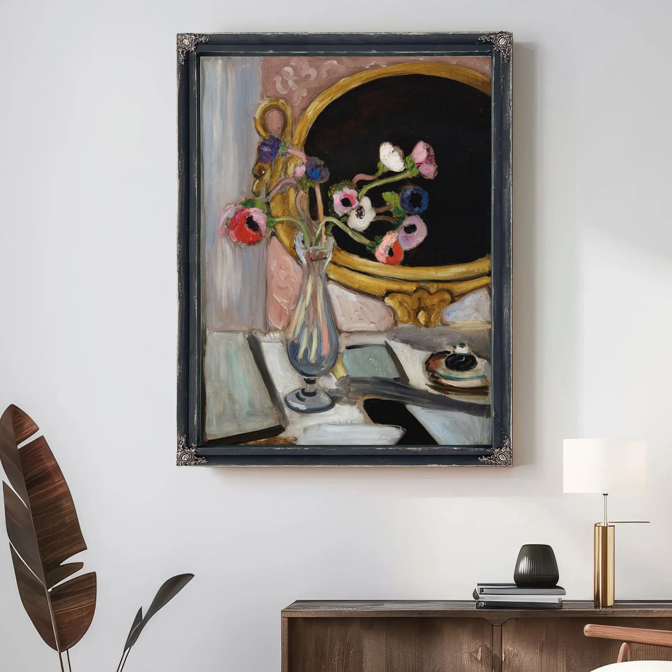 Anemones And Chinese Vase by Henri Matisse